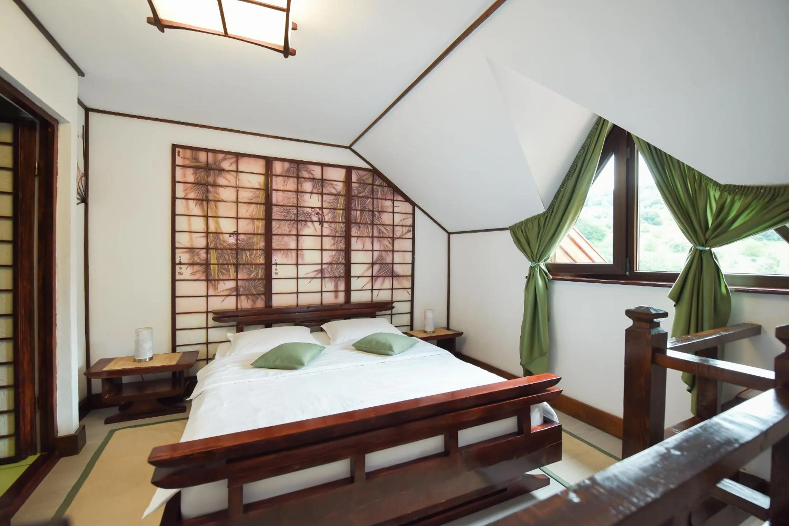 Bed in Casa Lily - Japanese Retreat
