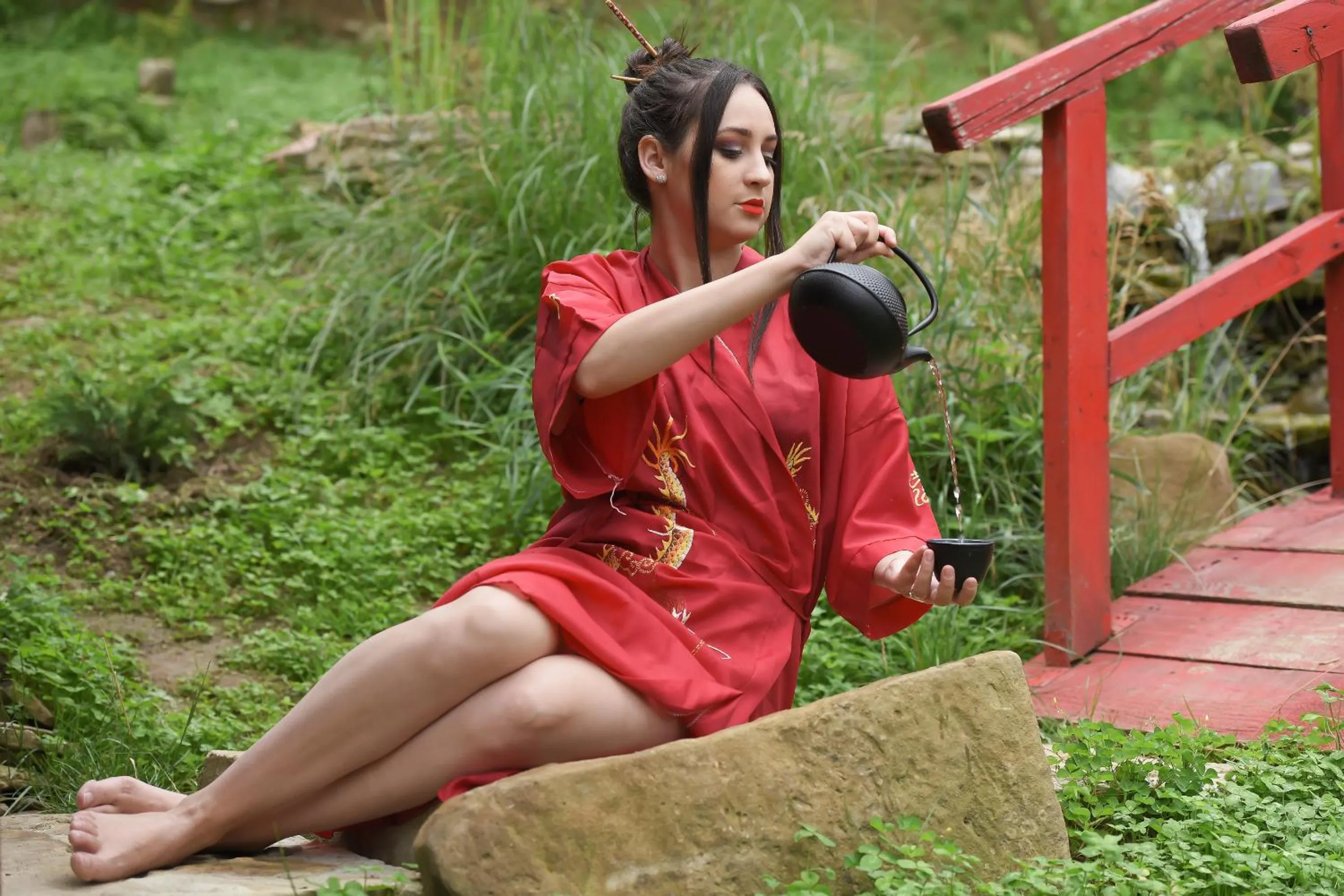 People in Casa Lily - Japanese Retreat