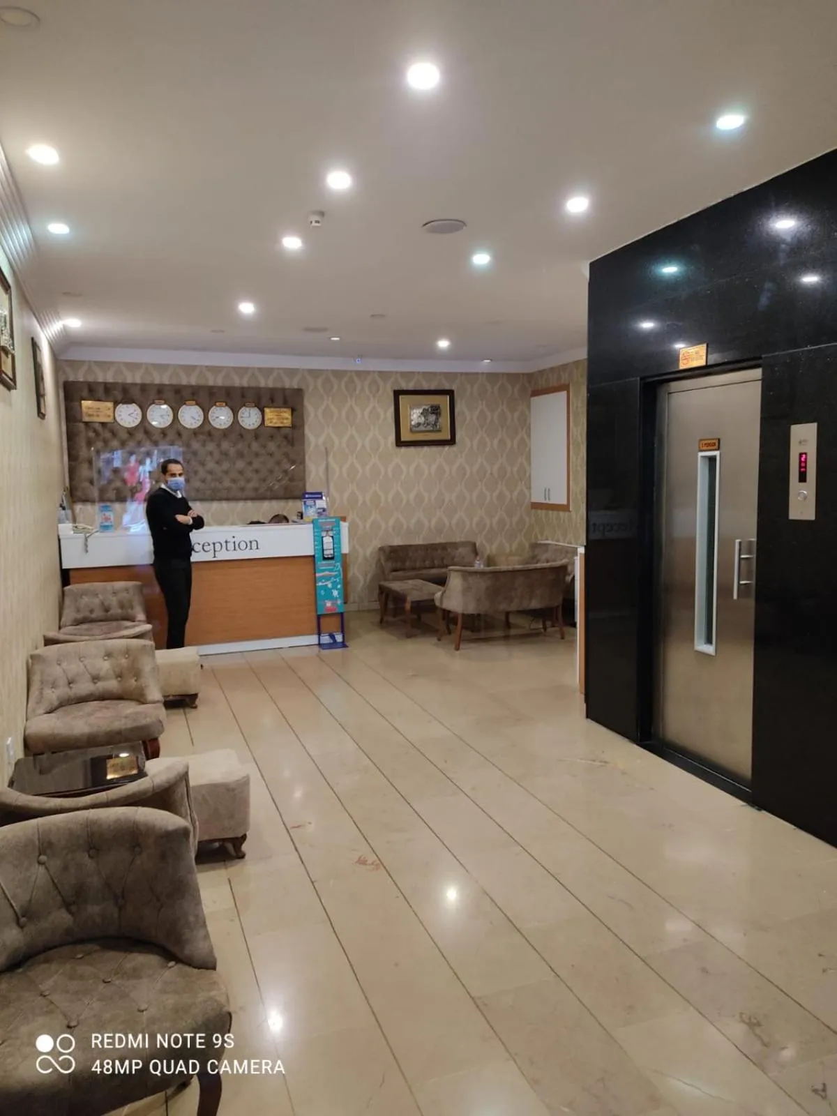 Lobby or reception in Dempa Hotel