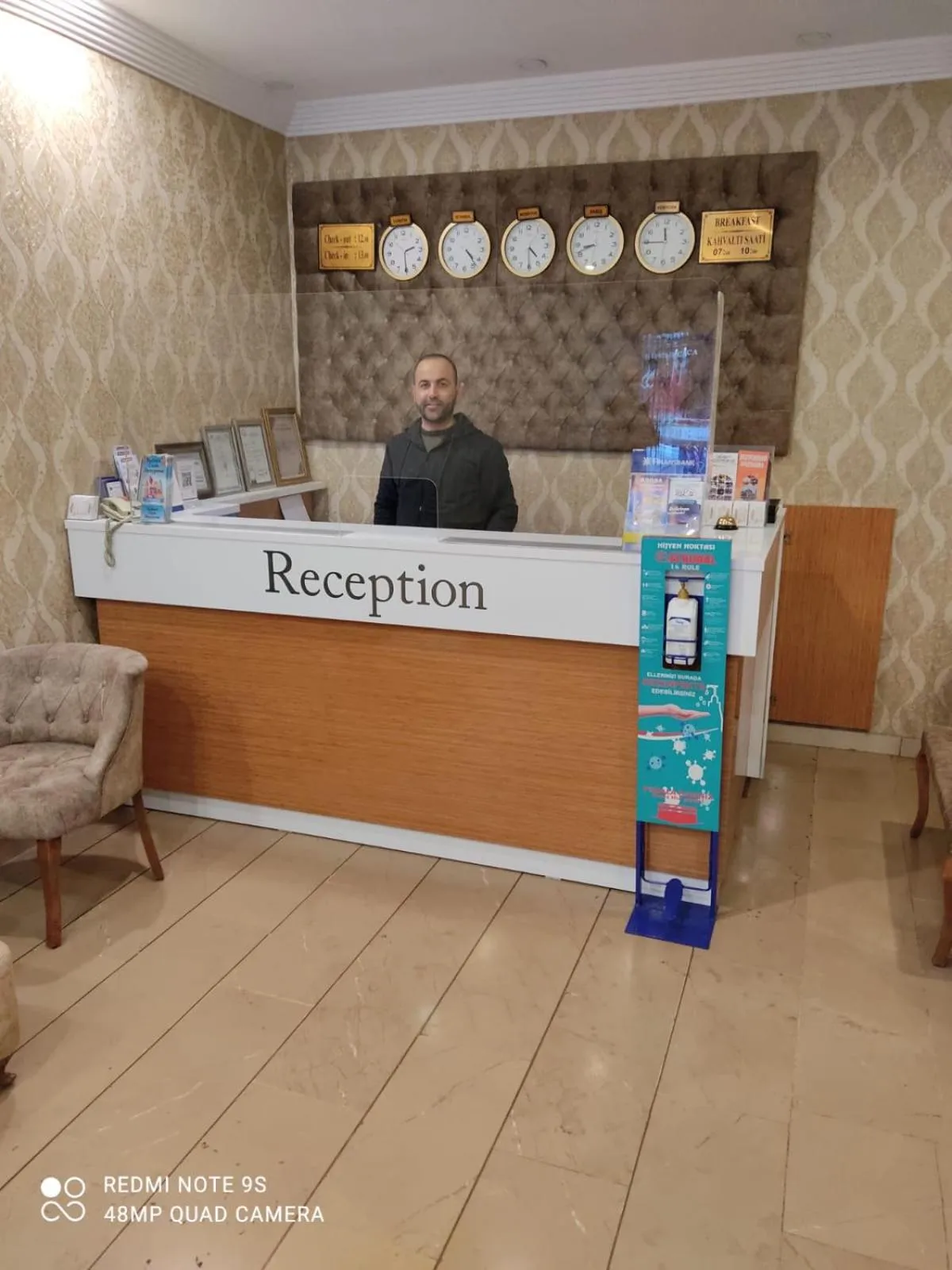 Lobby or reception in Dempa Hotel