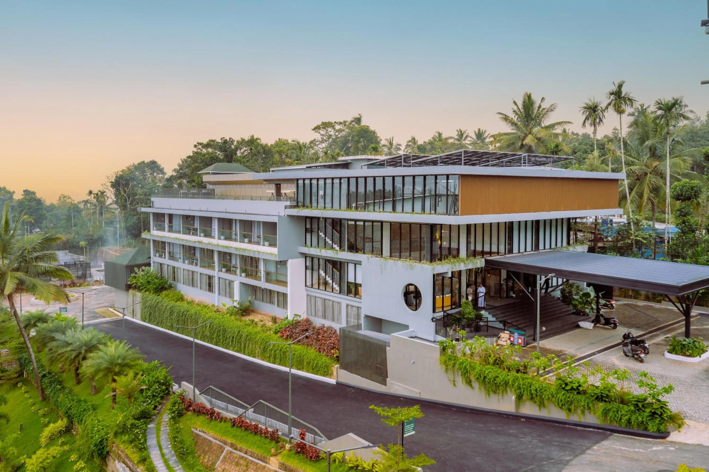 Property building in EVORA Resort and SPA