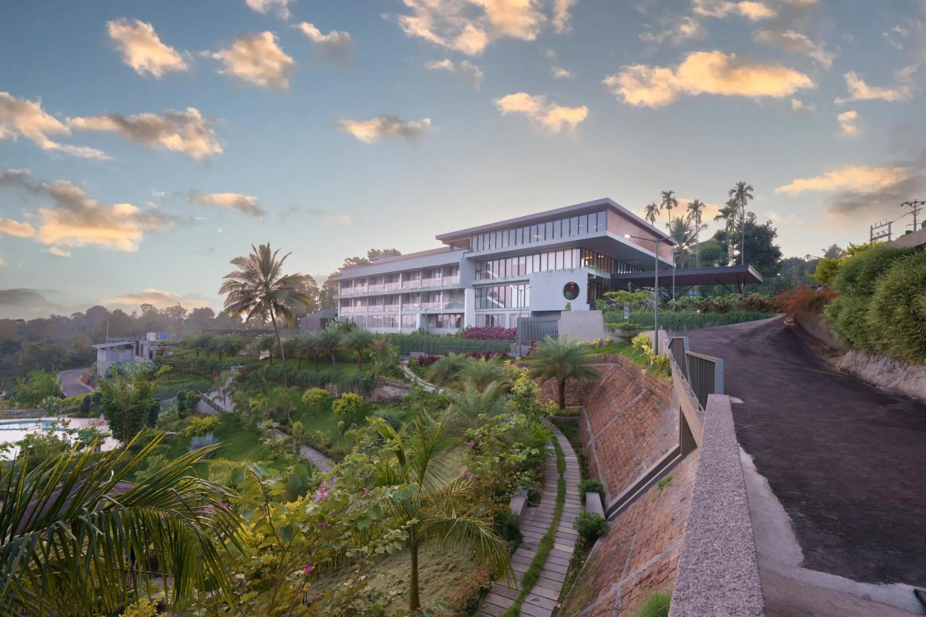 Property building in EVORA Resort and SPA