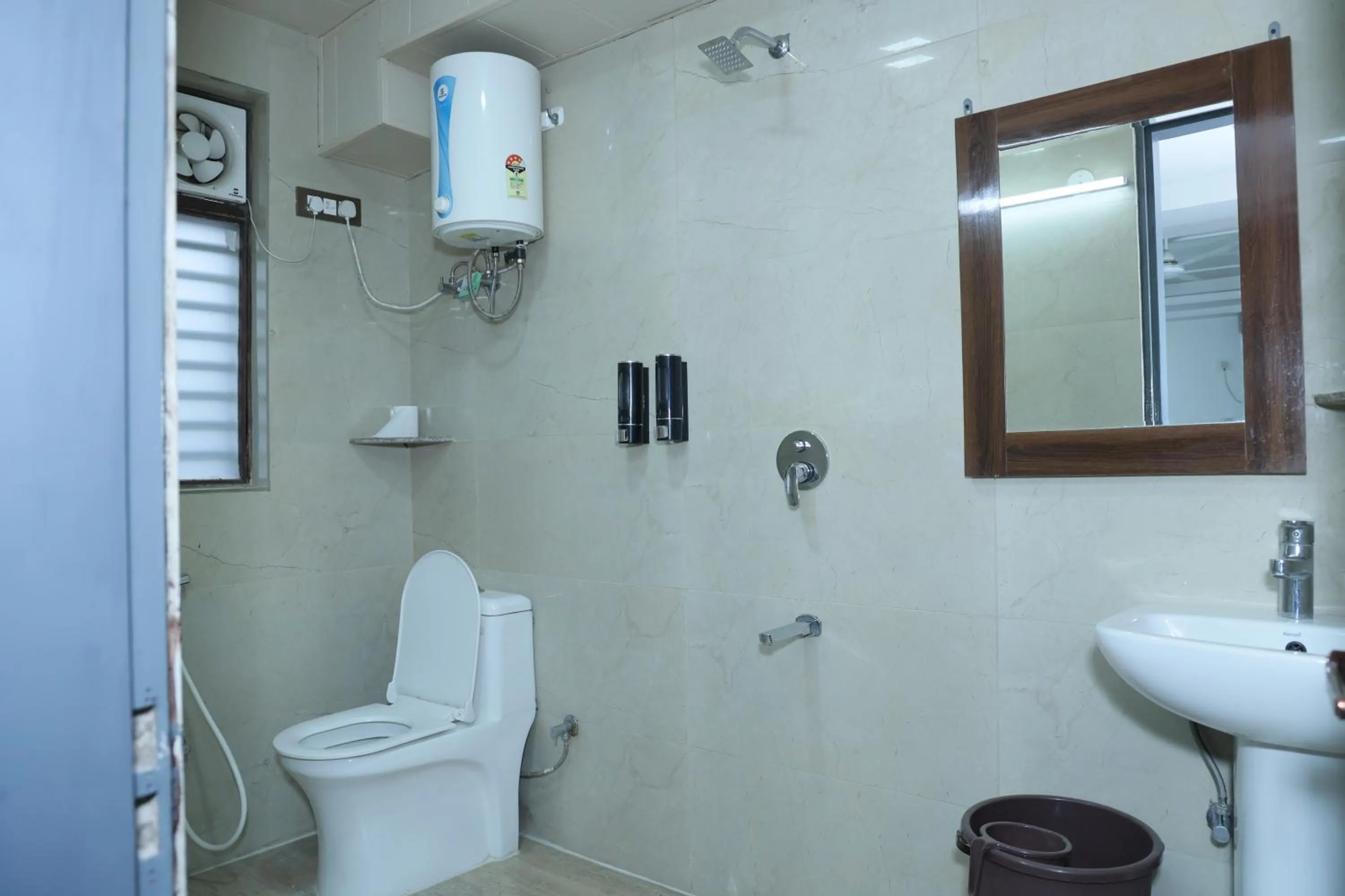 Bathroom in Raj Residency Gurgaon