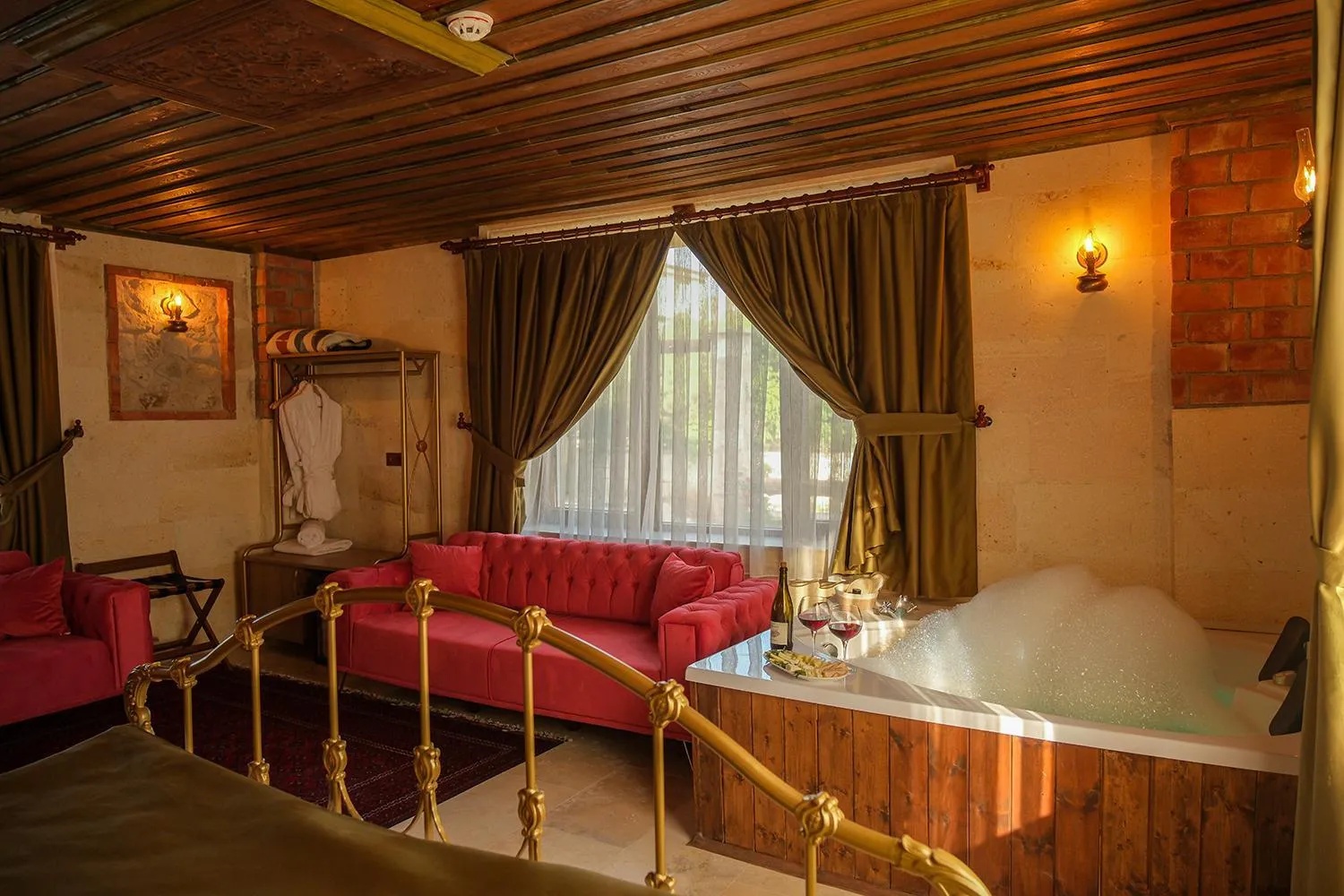 Bedroom, Bed in Zeppelin Cappadocia