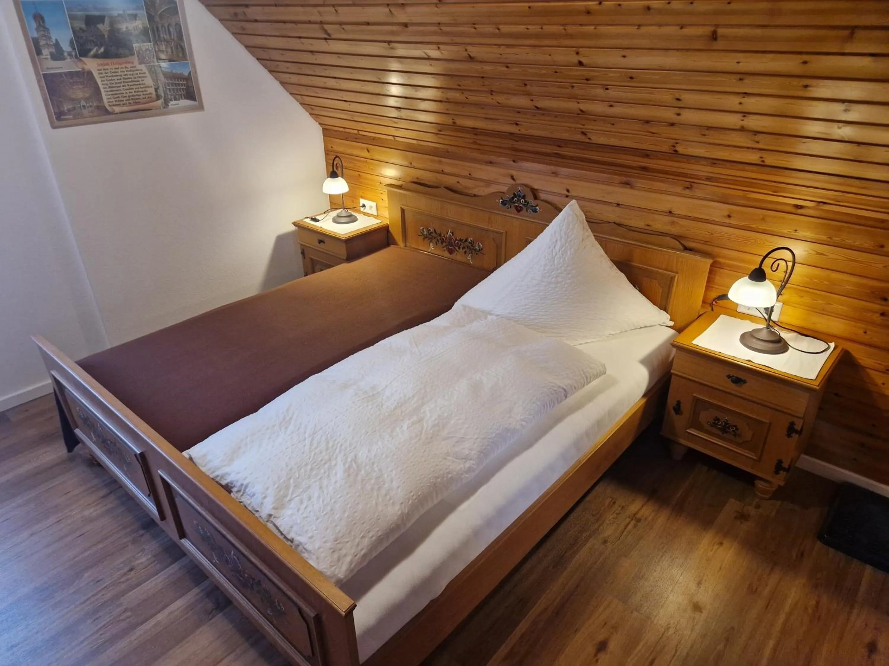 Bed in Gasthof Hosbein