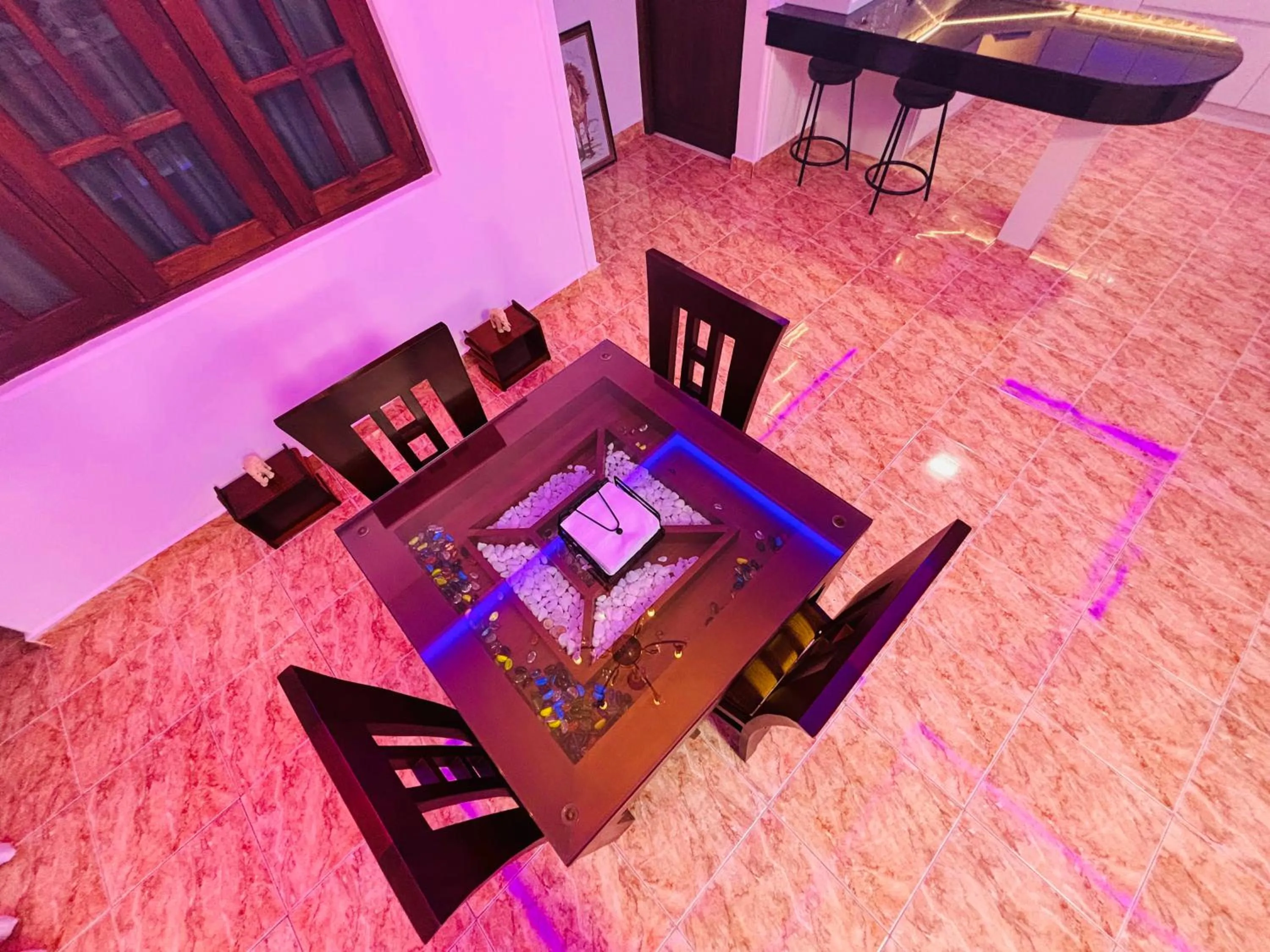 Dining area in The Villa Angeline