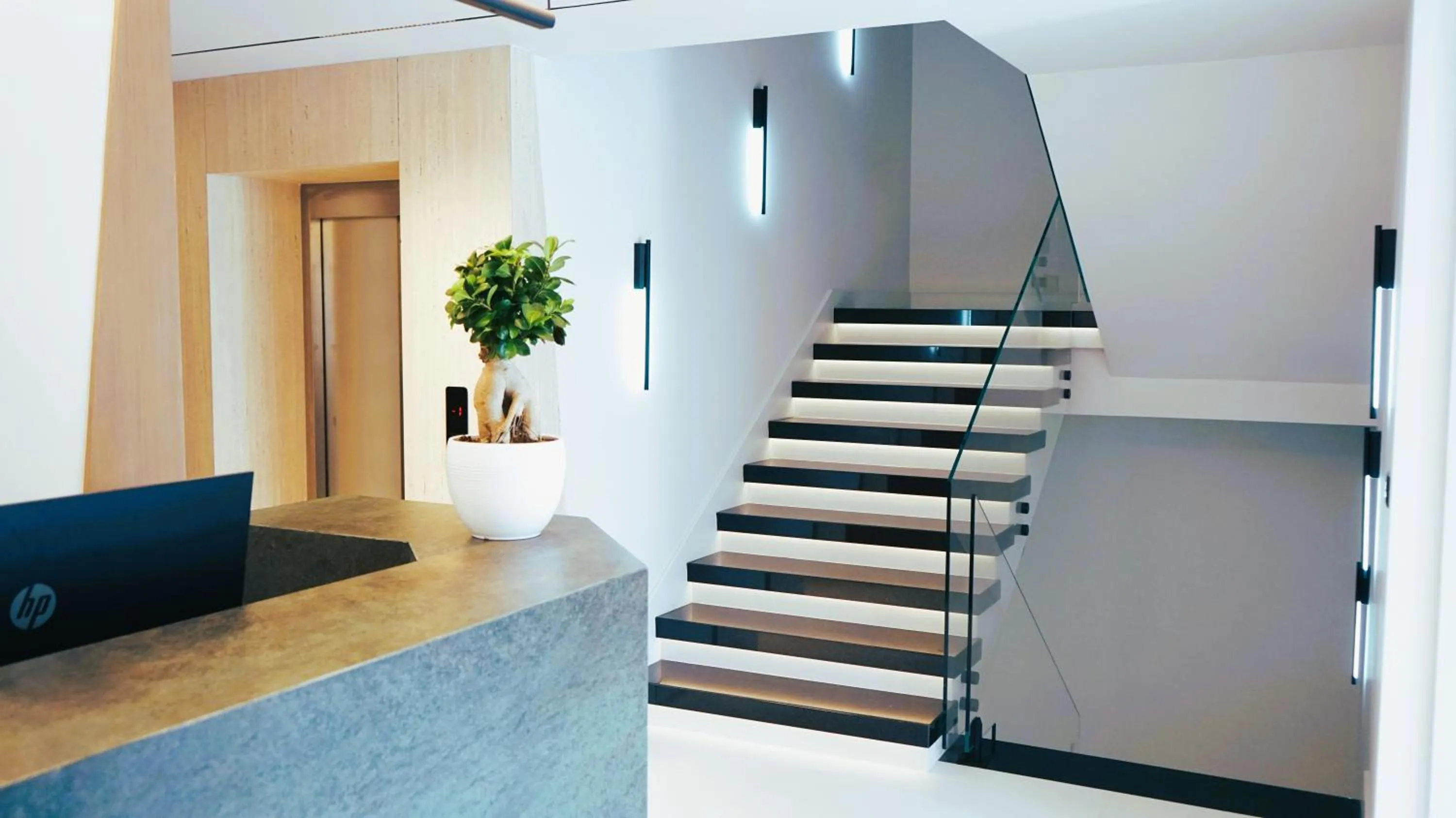 Lobby or reception in Arbnor Boutique Hotel