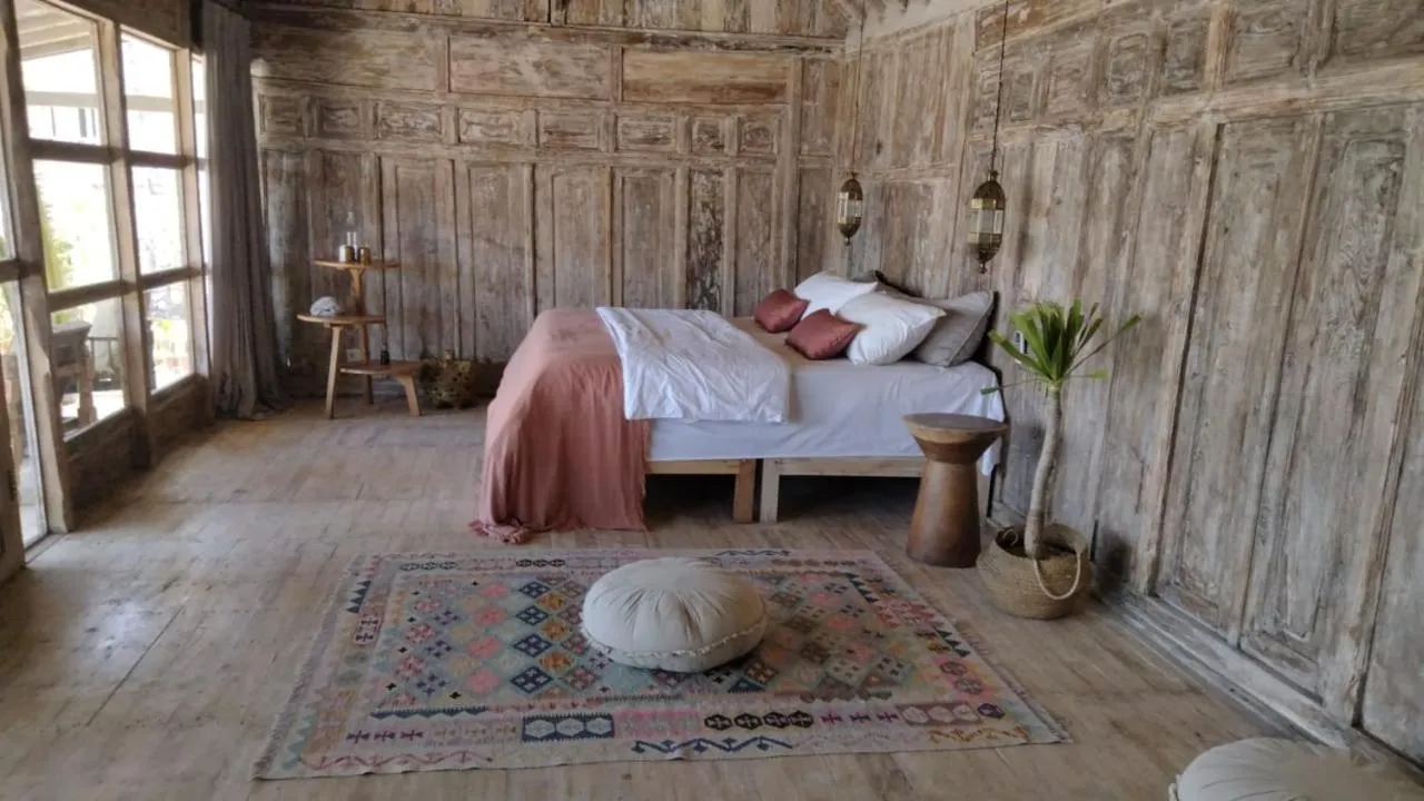 Bed in The Raja Lima hotel