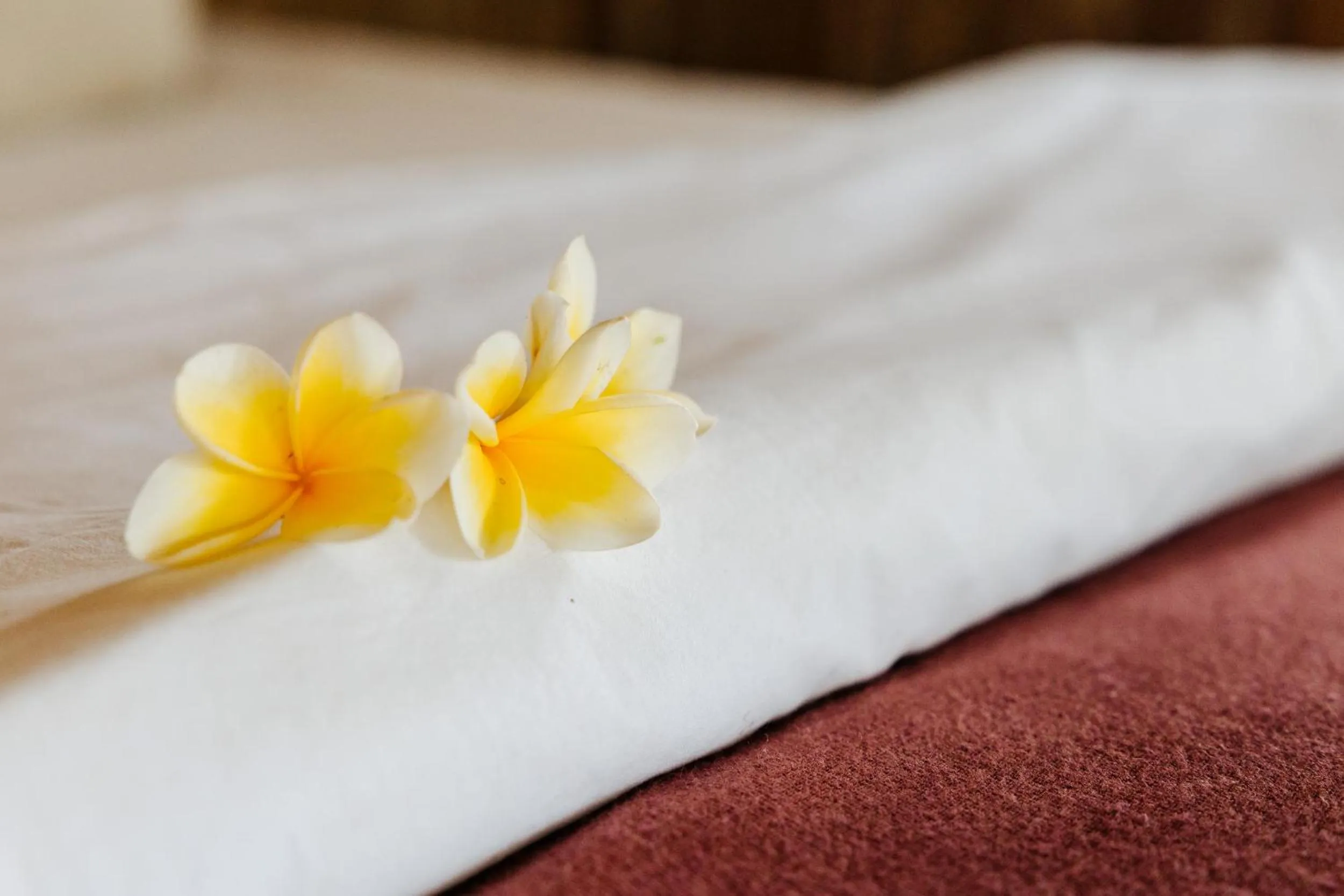 Bed in The Raja Lima hotel