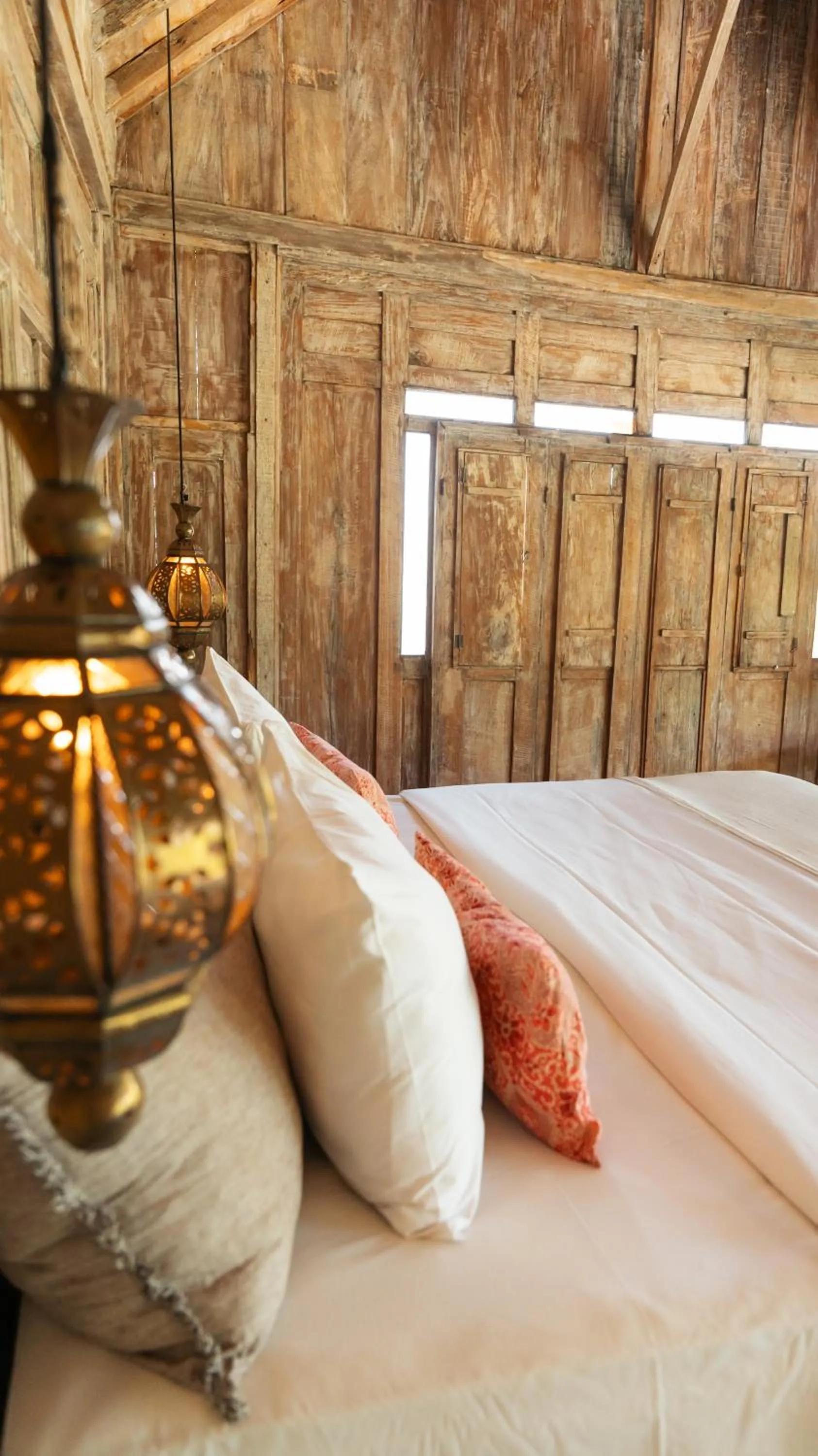 Bed in The Raja Lima hotel