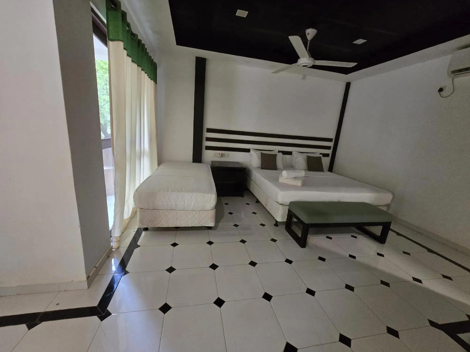 Bed in Eighth Wonder Resort