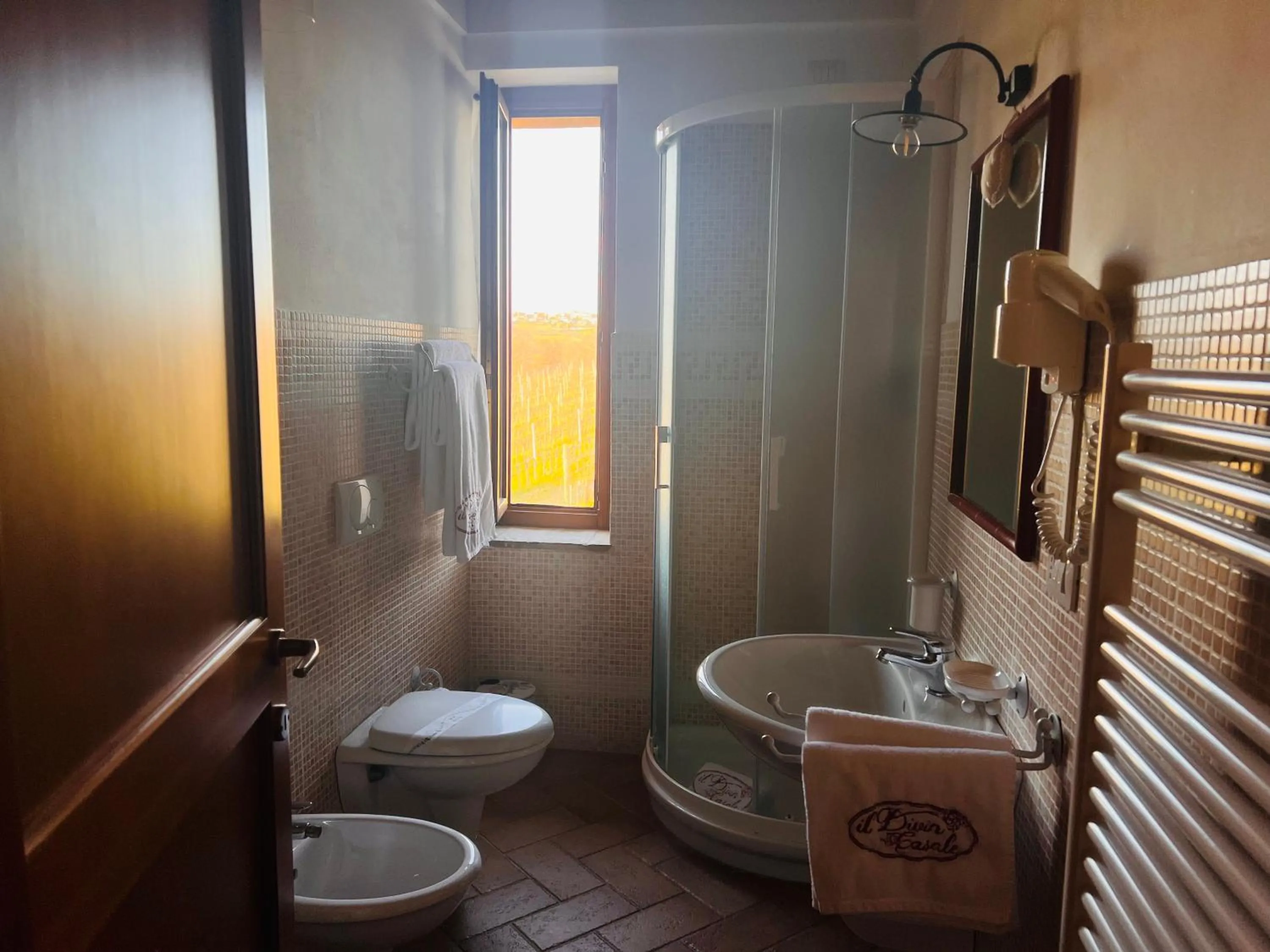 Bathroom in Agriturismo Il Divin Casale