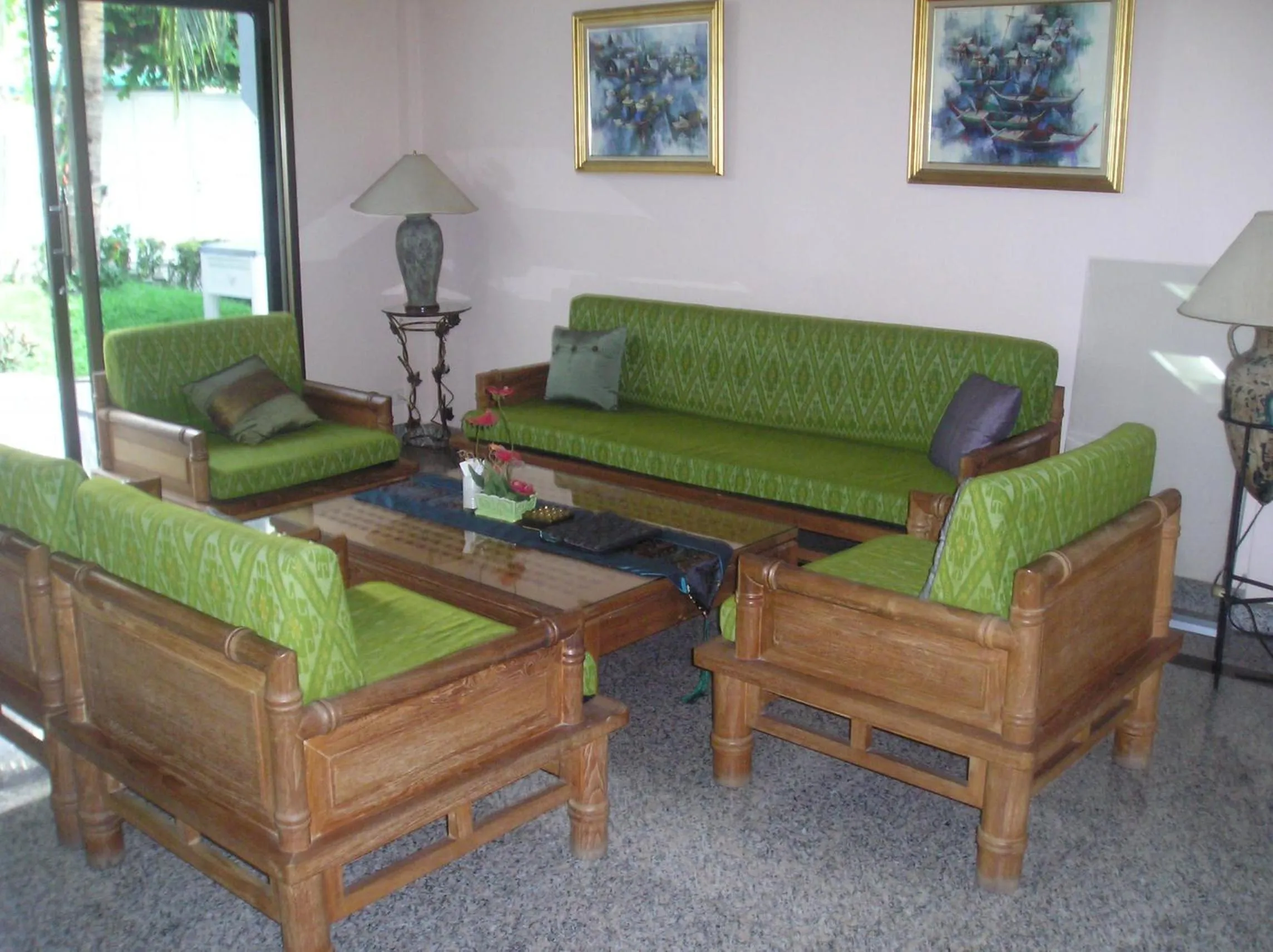 Living room in Villa Oranje Pattaya