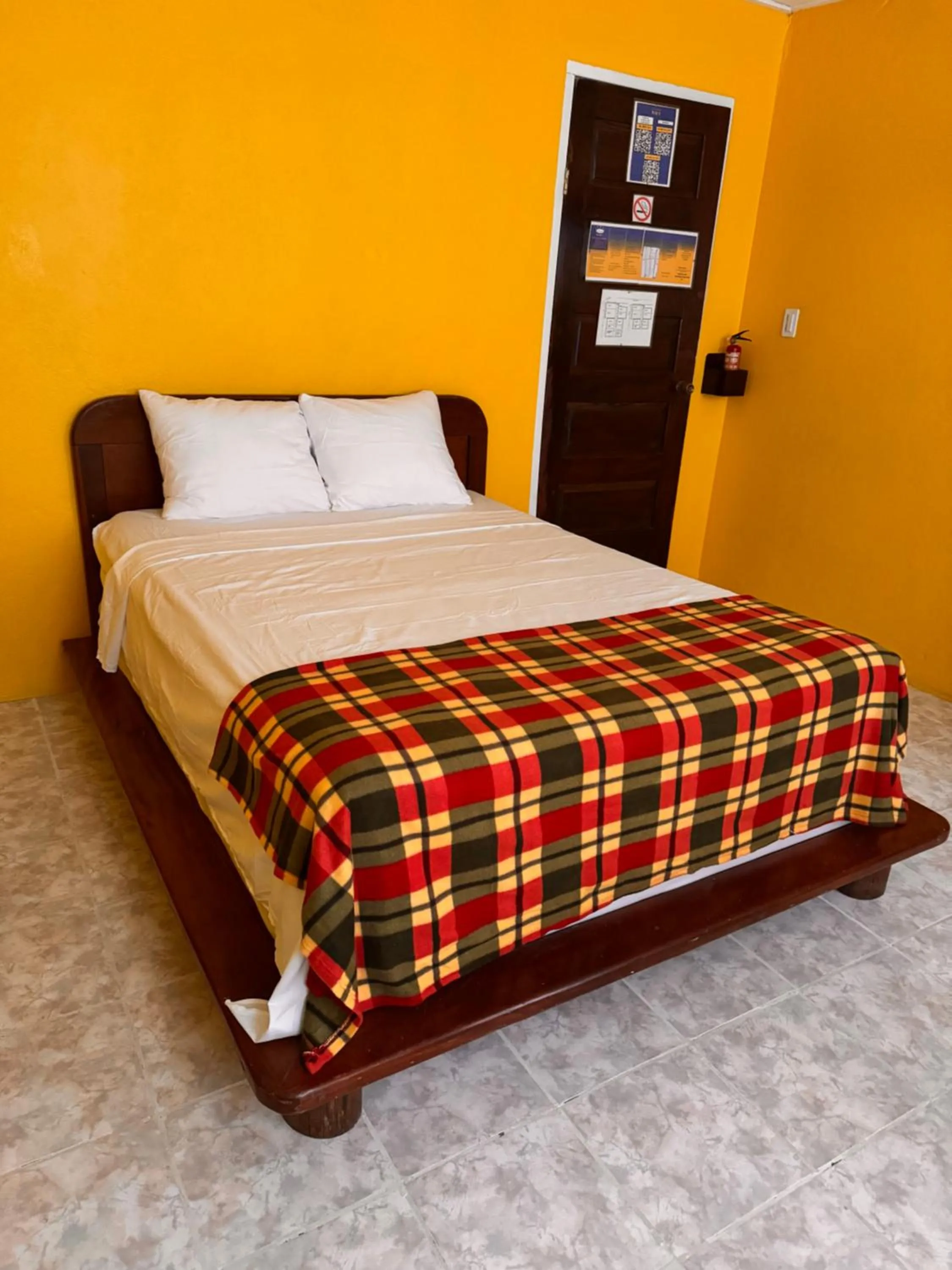 Bed in EL REY Hotel & Restaurant