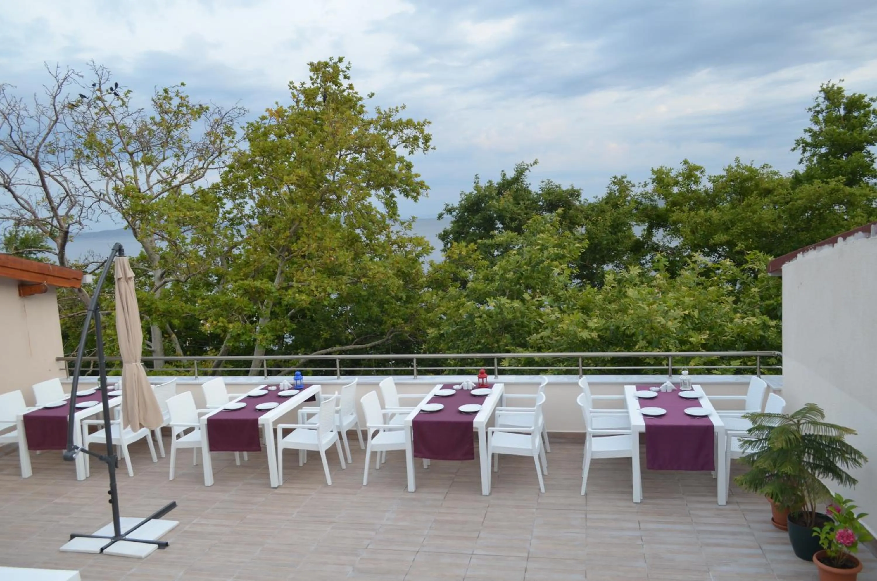 Balcony/Terrace in Ada Palas Otel