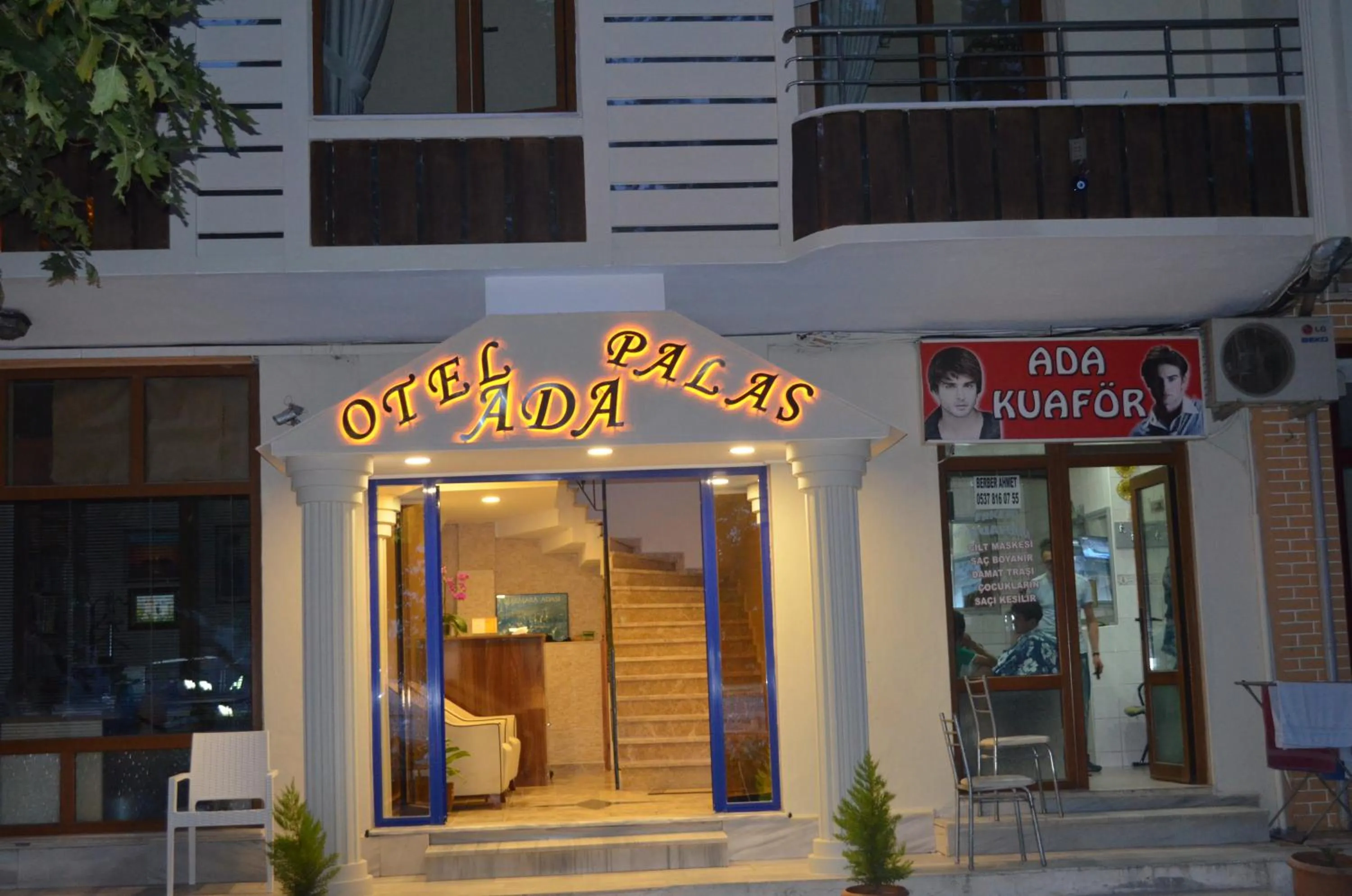 Facade/entrance in Ada Palas Otel