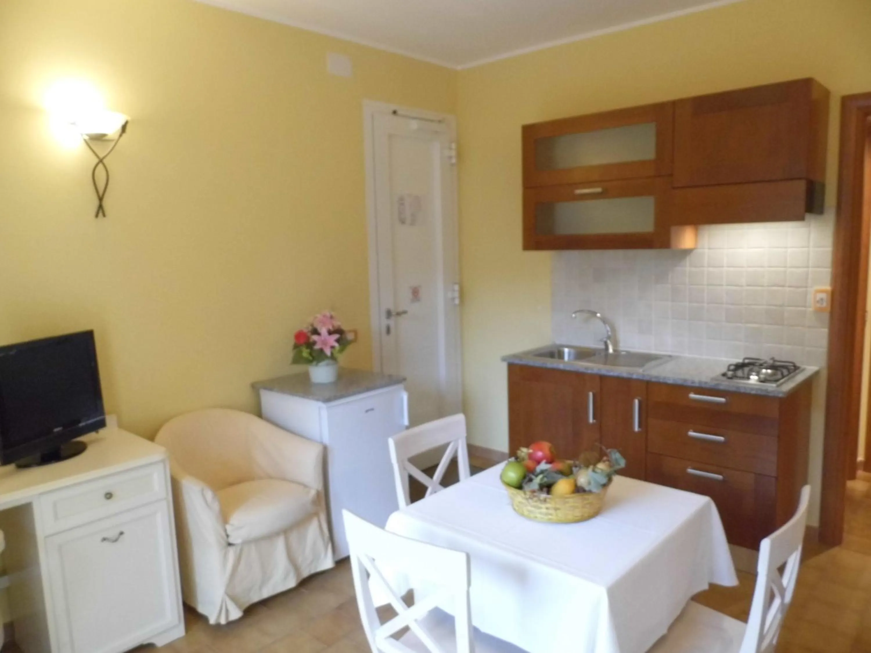 Kitchen or kitchenette in Le Nereidi Hotel & Residence
