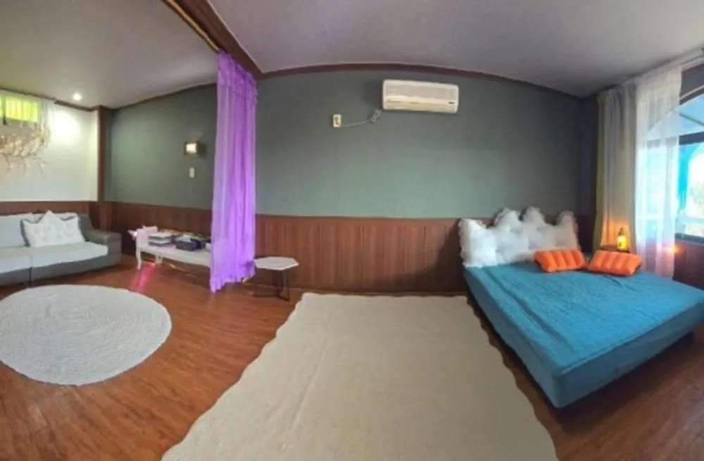 Bed in Ganghwado Katana Pension