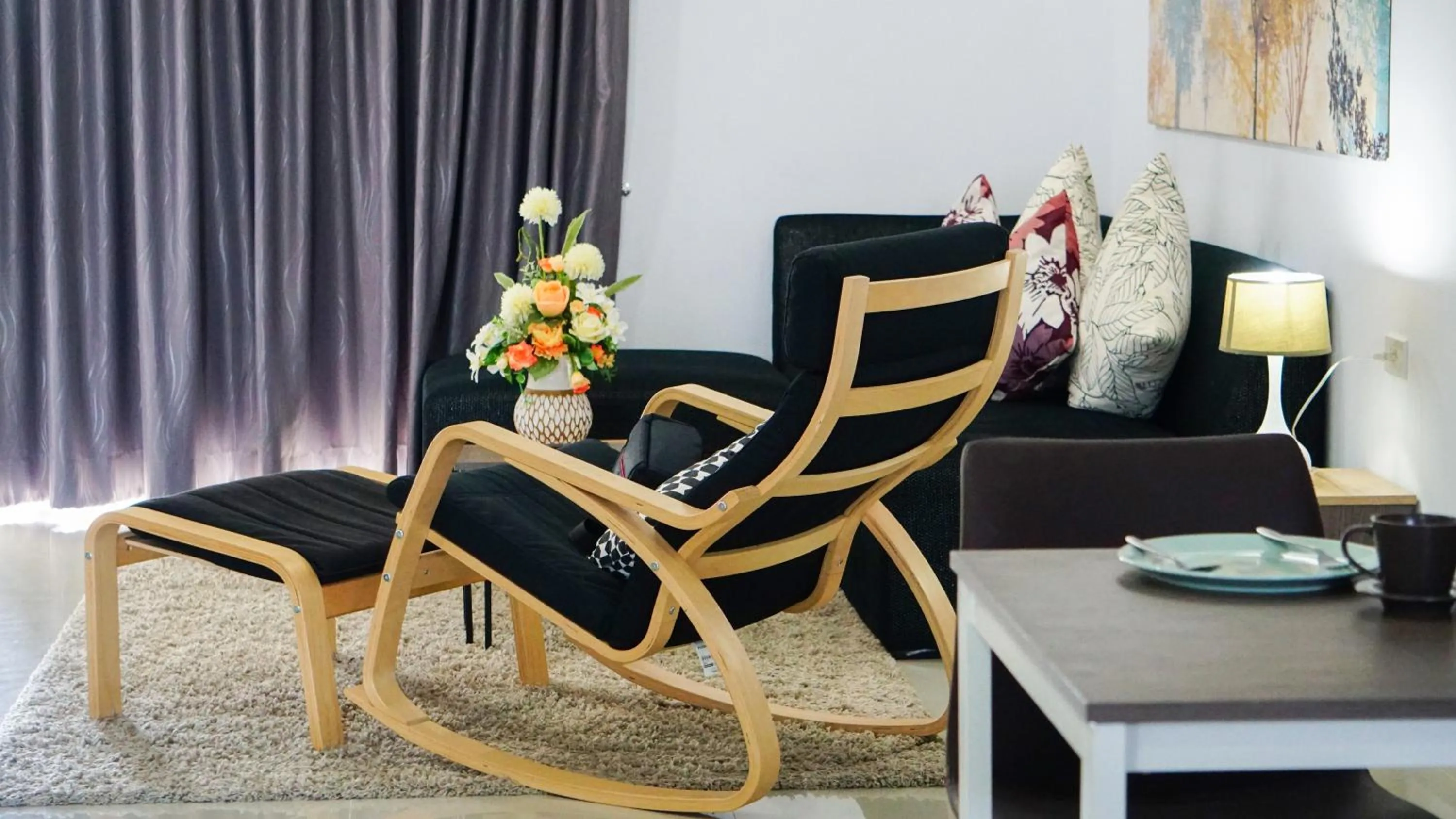 Living room in Zada Residence