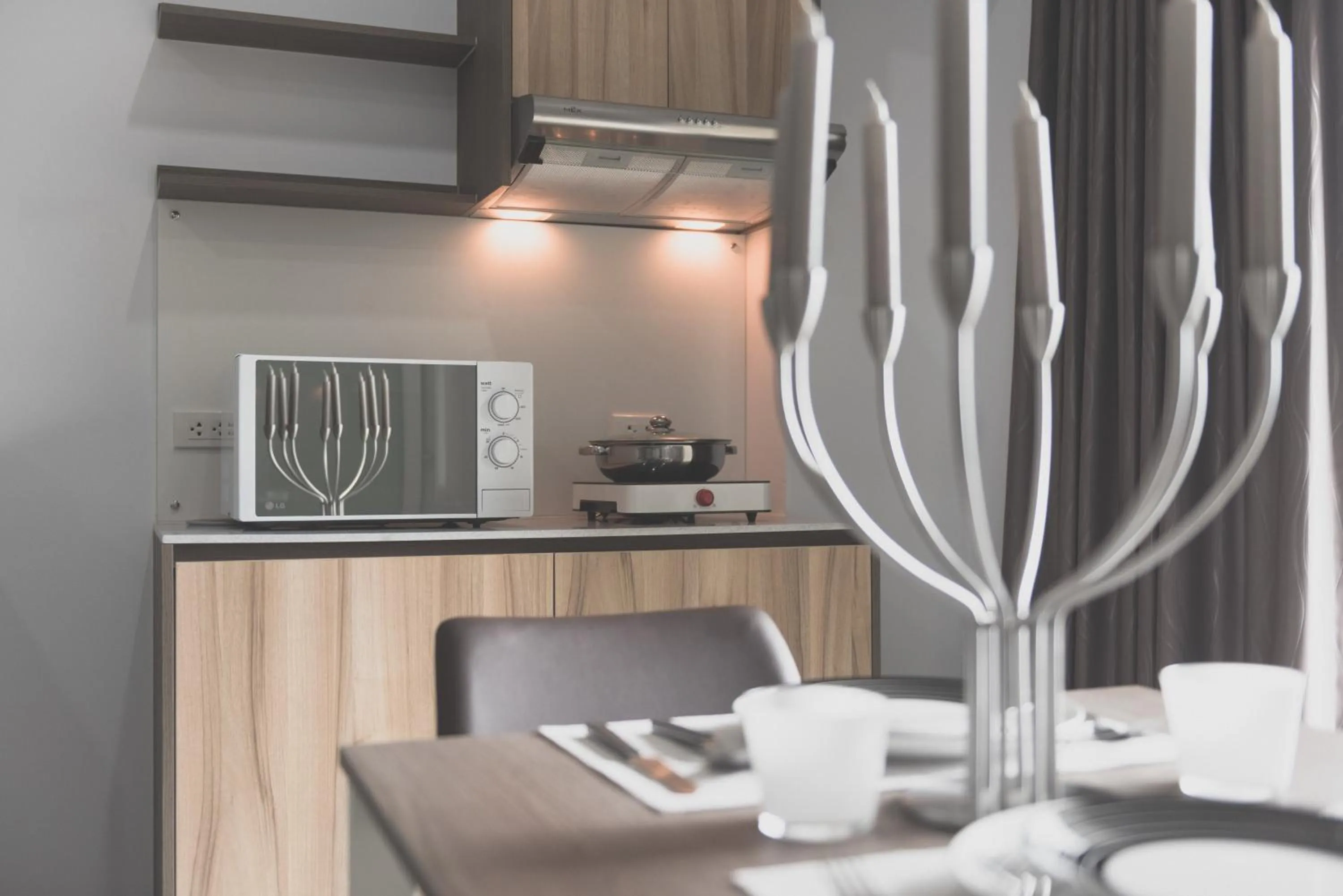 Kitchen or kitchenette in Zada Residence