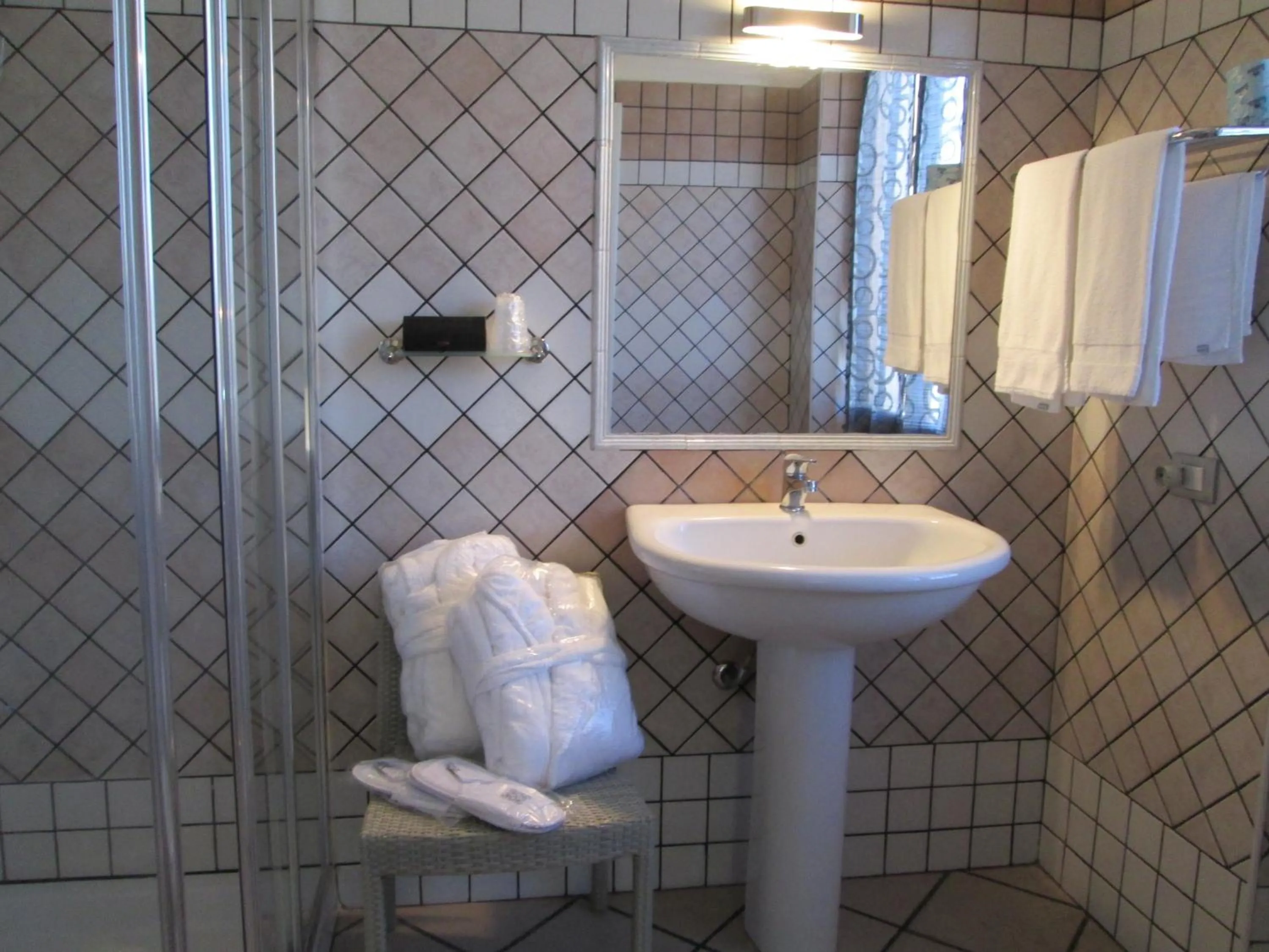 Bathroom in Hotel I Colori