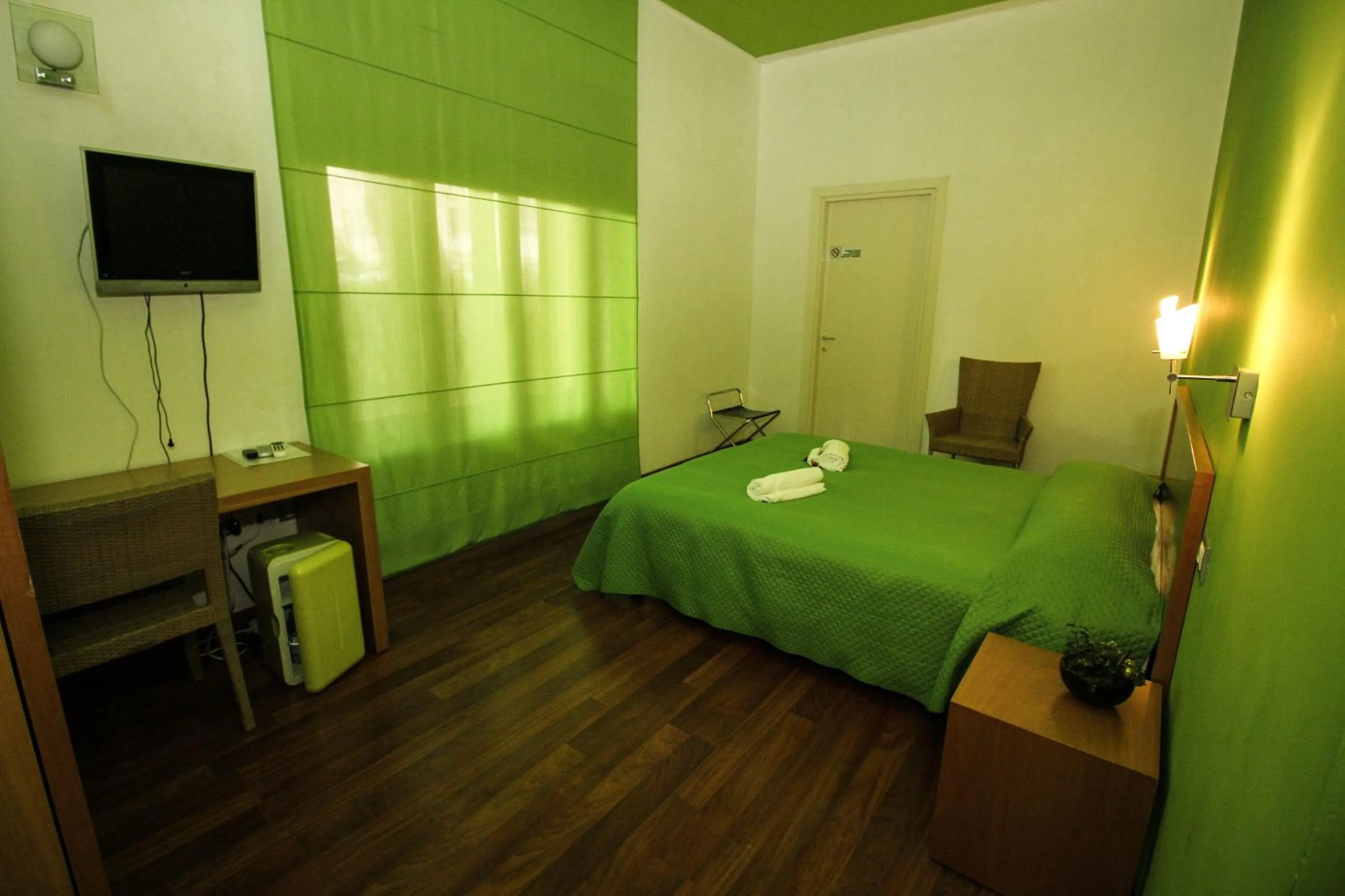 Bed in Hotel I Colori