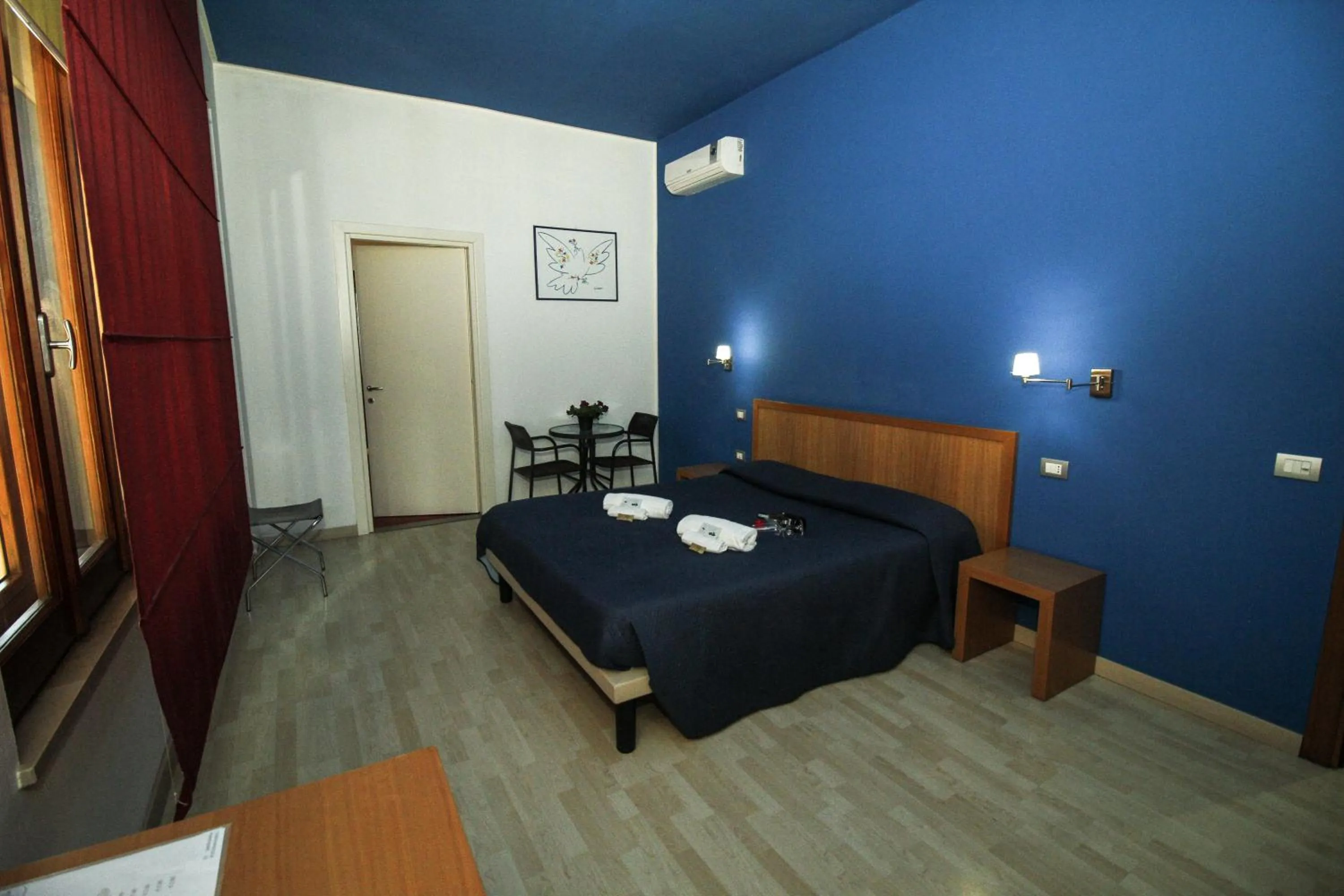 Bed in Hotel I Colori