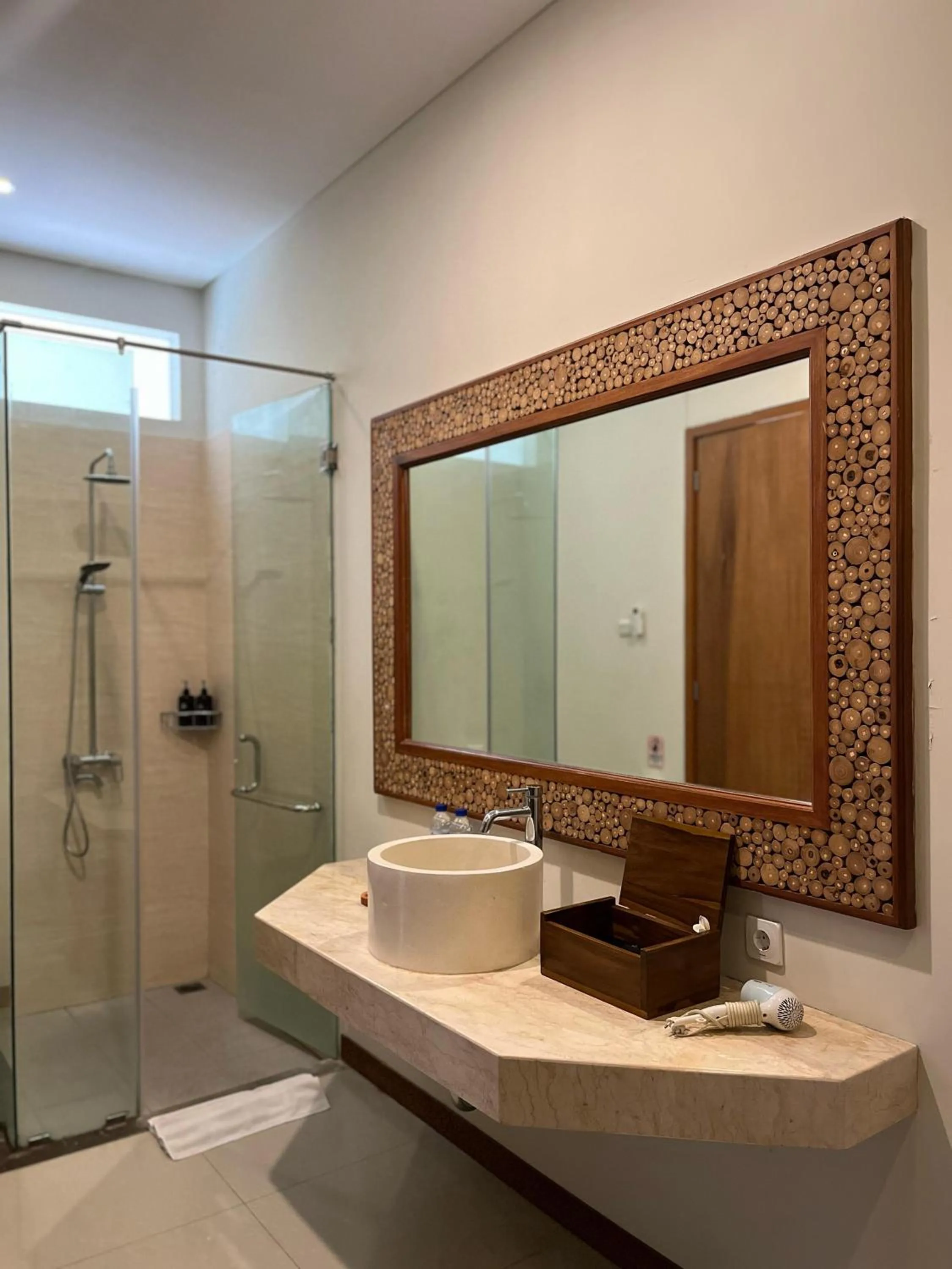 Shower in Maharaja Villas Bali - CHSE Certified