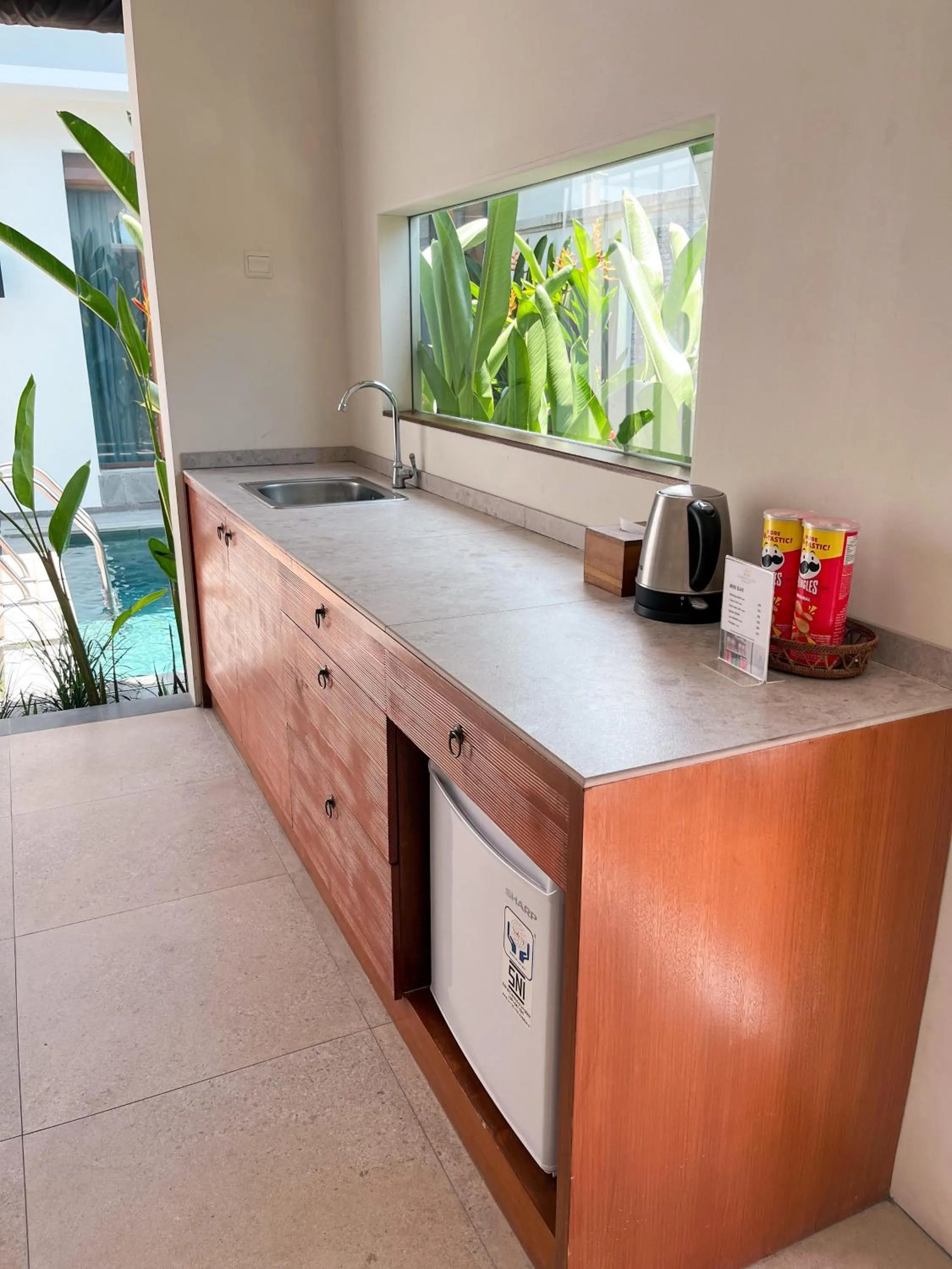 Kitchen or kitchenette in Maharaja Villas Bali - CHSE Certified