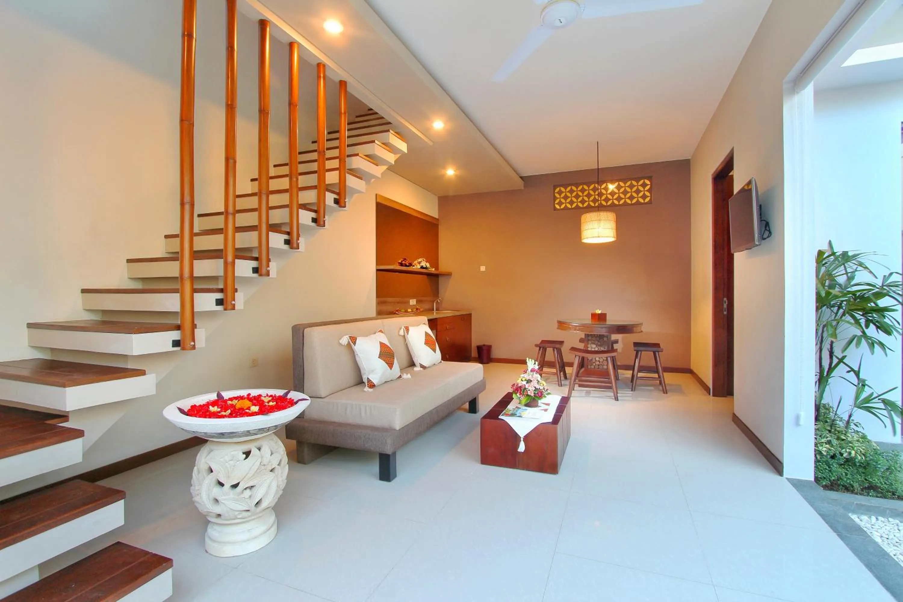 Living room in Maharaja Villas Bali - CHSE Certified