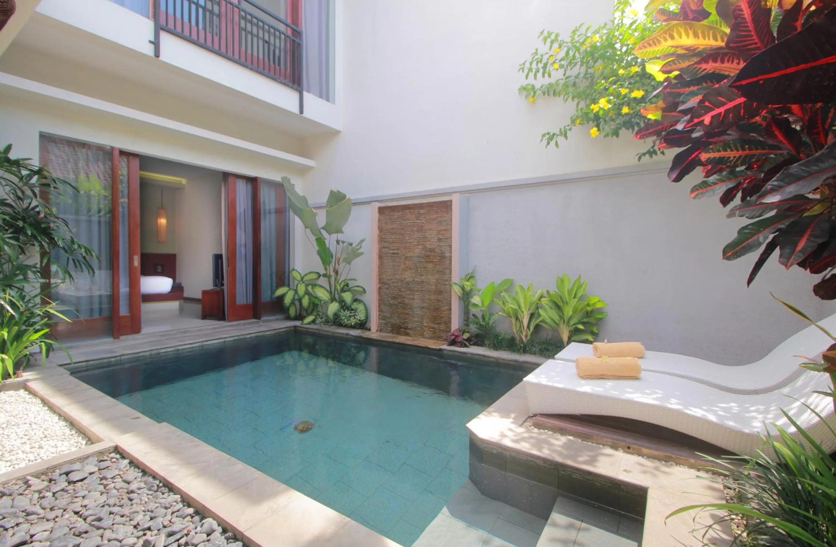 Swimming pool in Maharaja Villas Bali - CHSE Certified