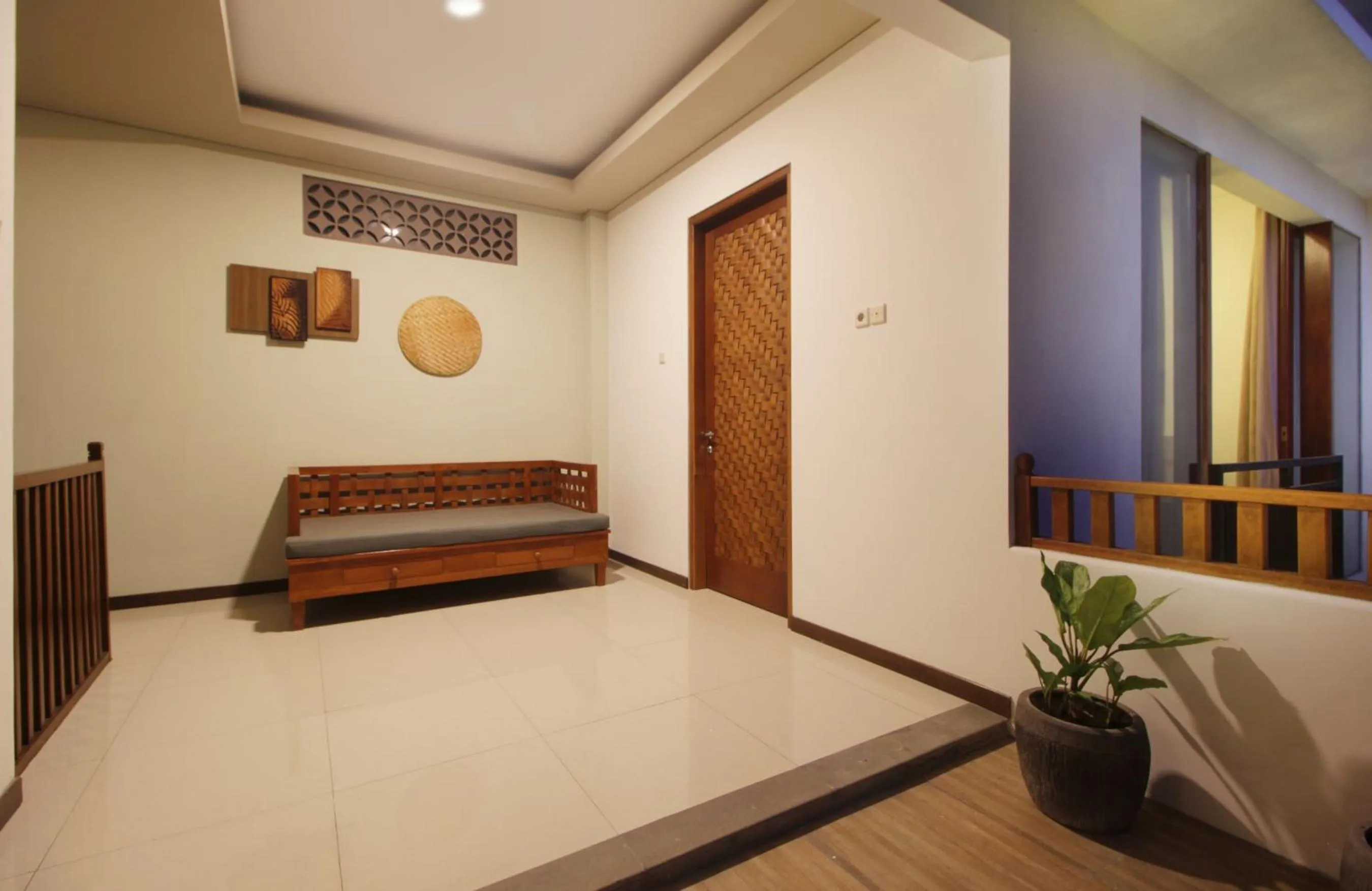 Balcony/Terrace, Bed in Maharaja Villas Bali - CHSE Certified