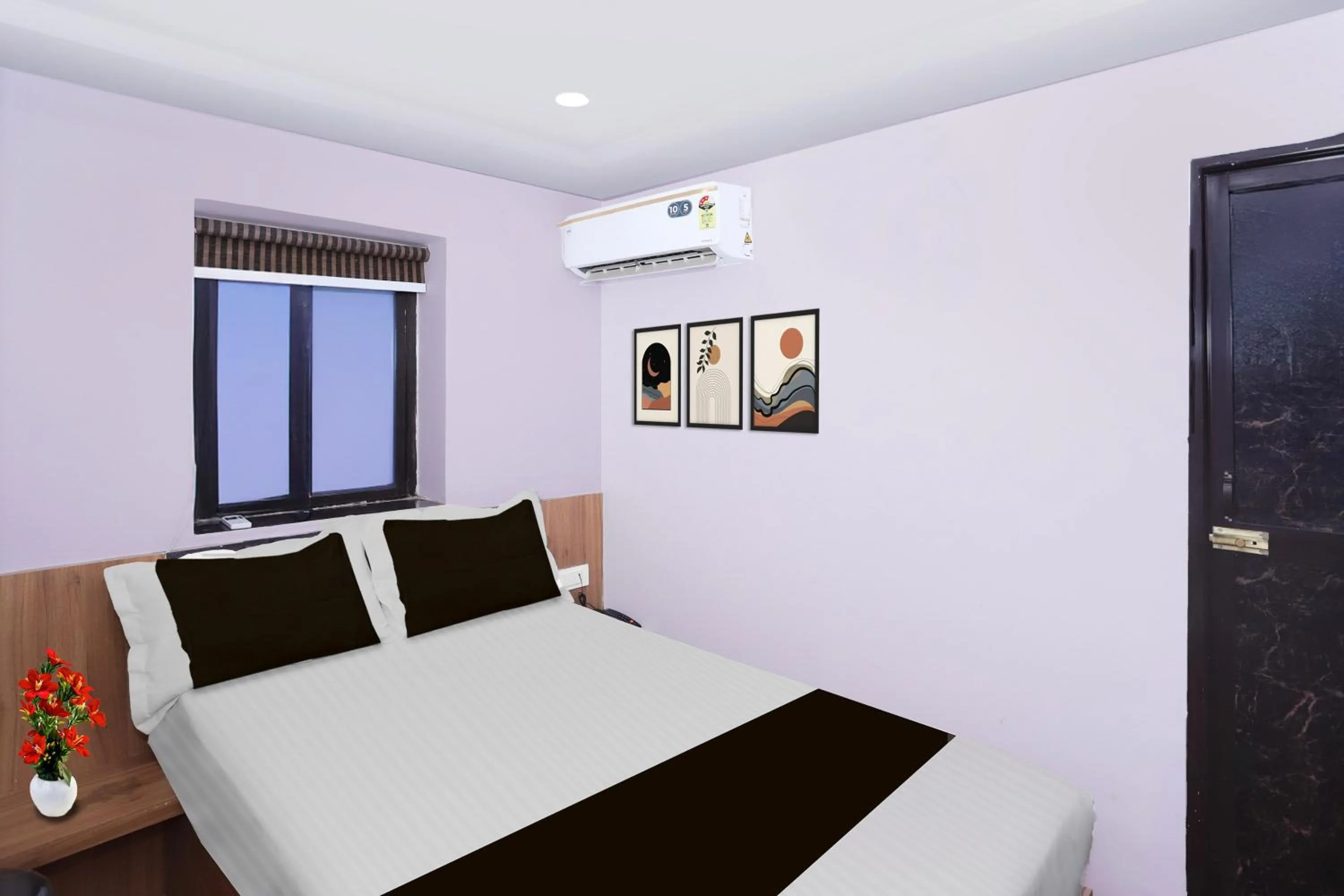 Bedroom, Bed in Super Townhouse Rauniyar City Centre Ratu Road