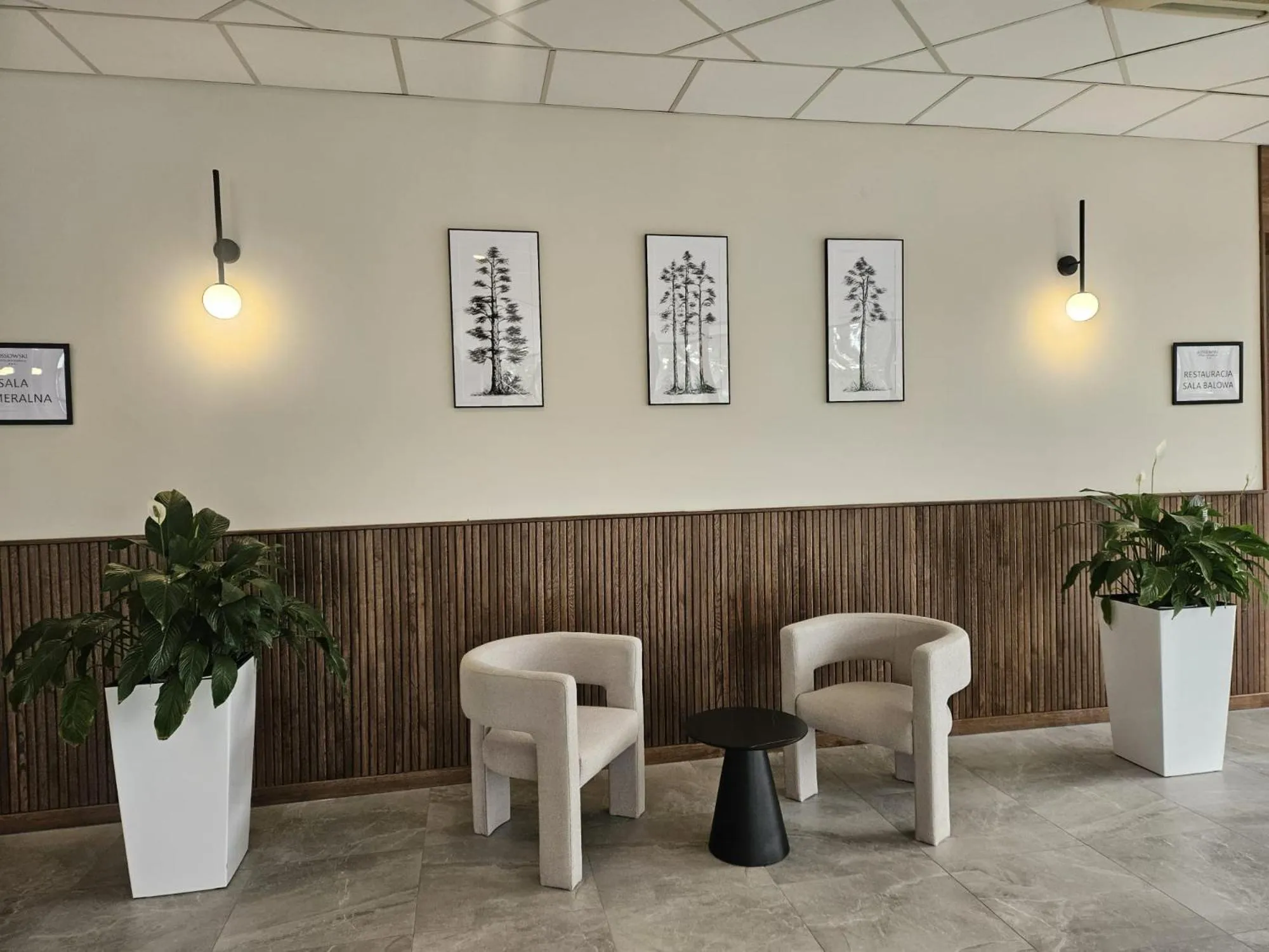 Lobby or reception in Hotel Ossowski