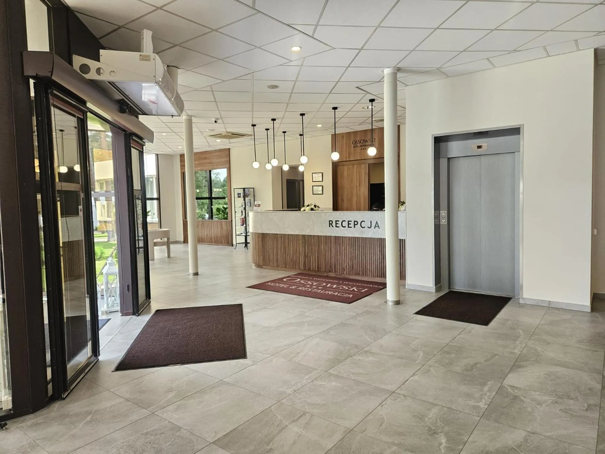 Lobby or reception in Hotel Ossowski