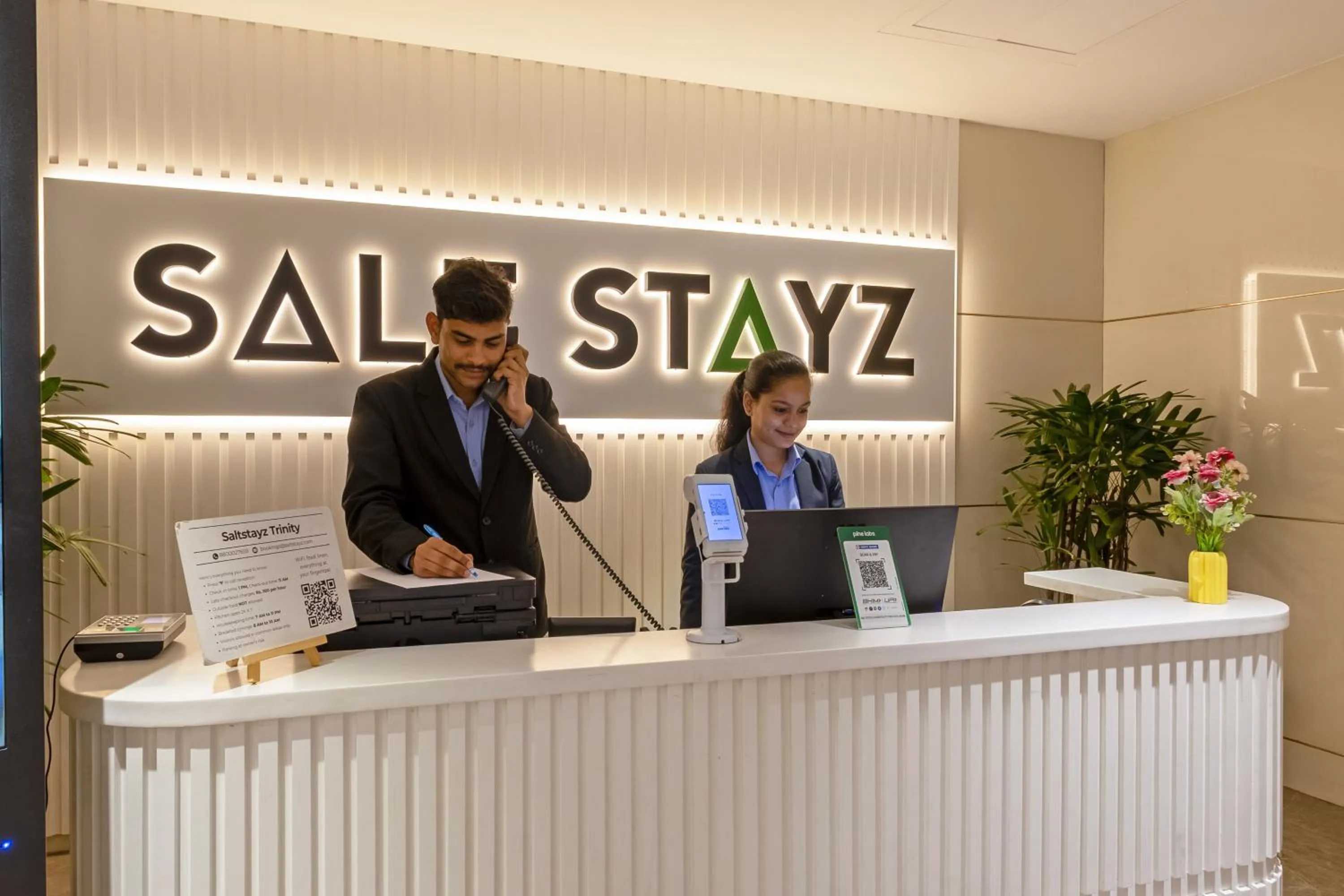 Staff in Saltstayz Premier Suite Chandigarh Mohali
