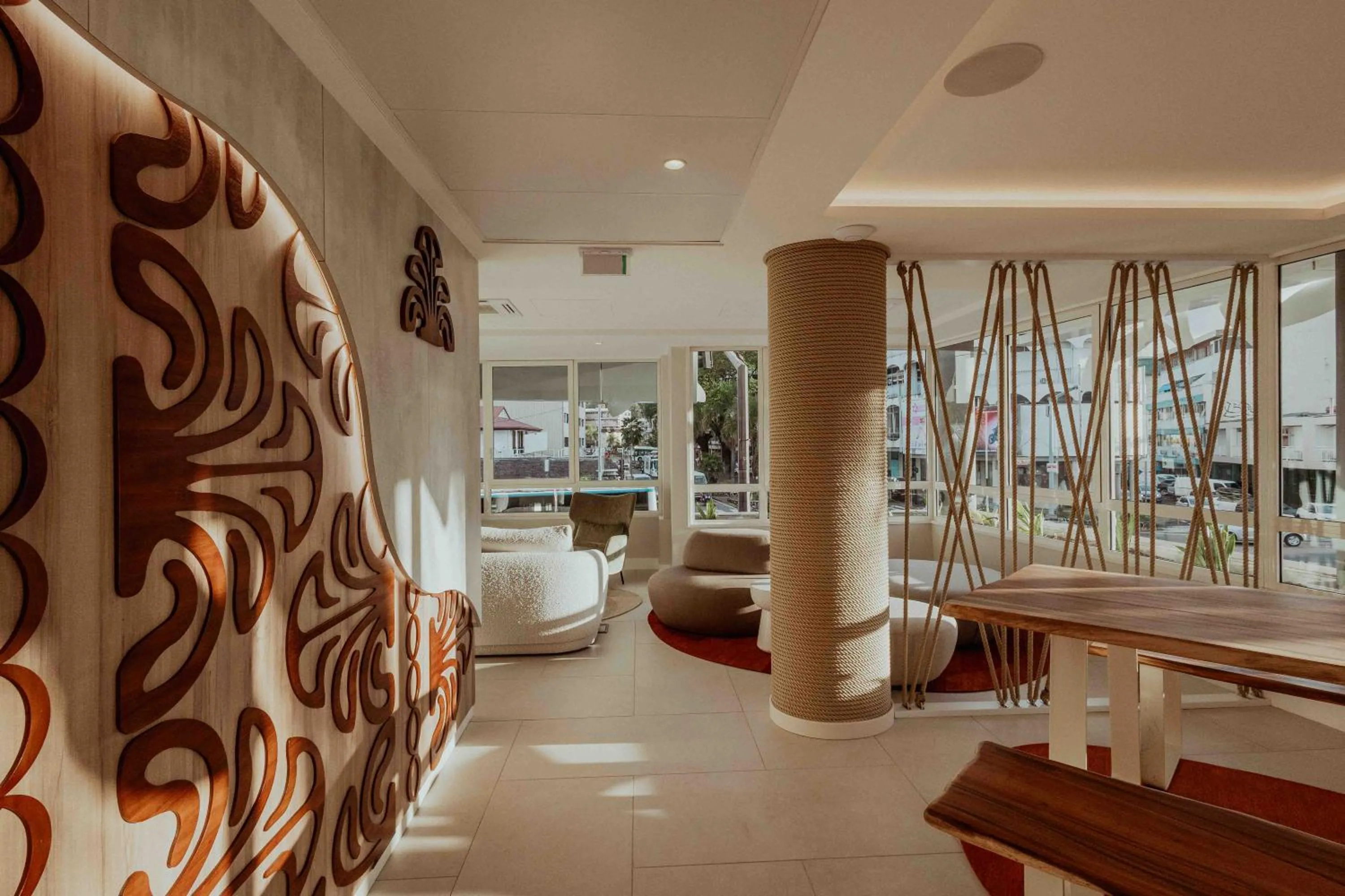 Lobby or reception in Hotel Reva TAHITI