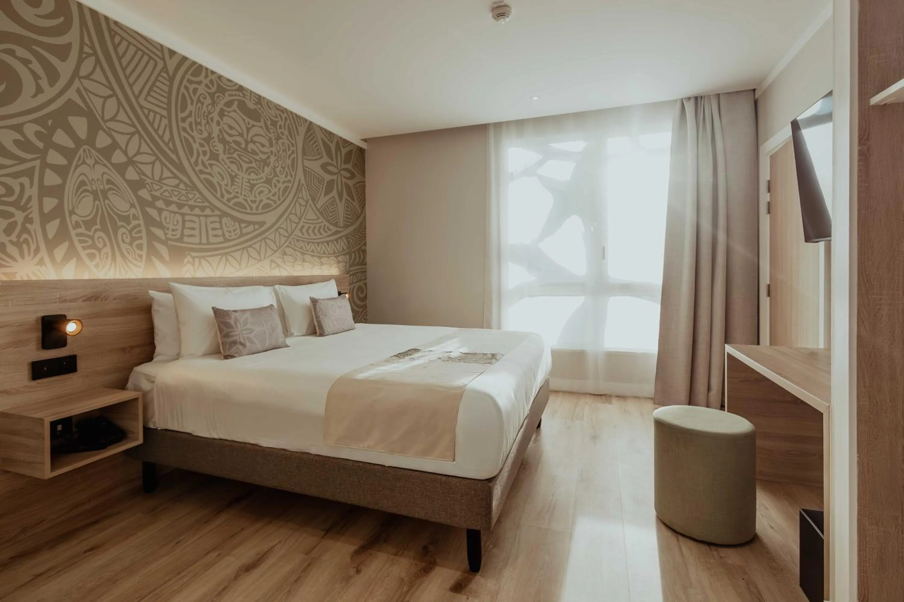 Bed in Hotel Reva TAHITI