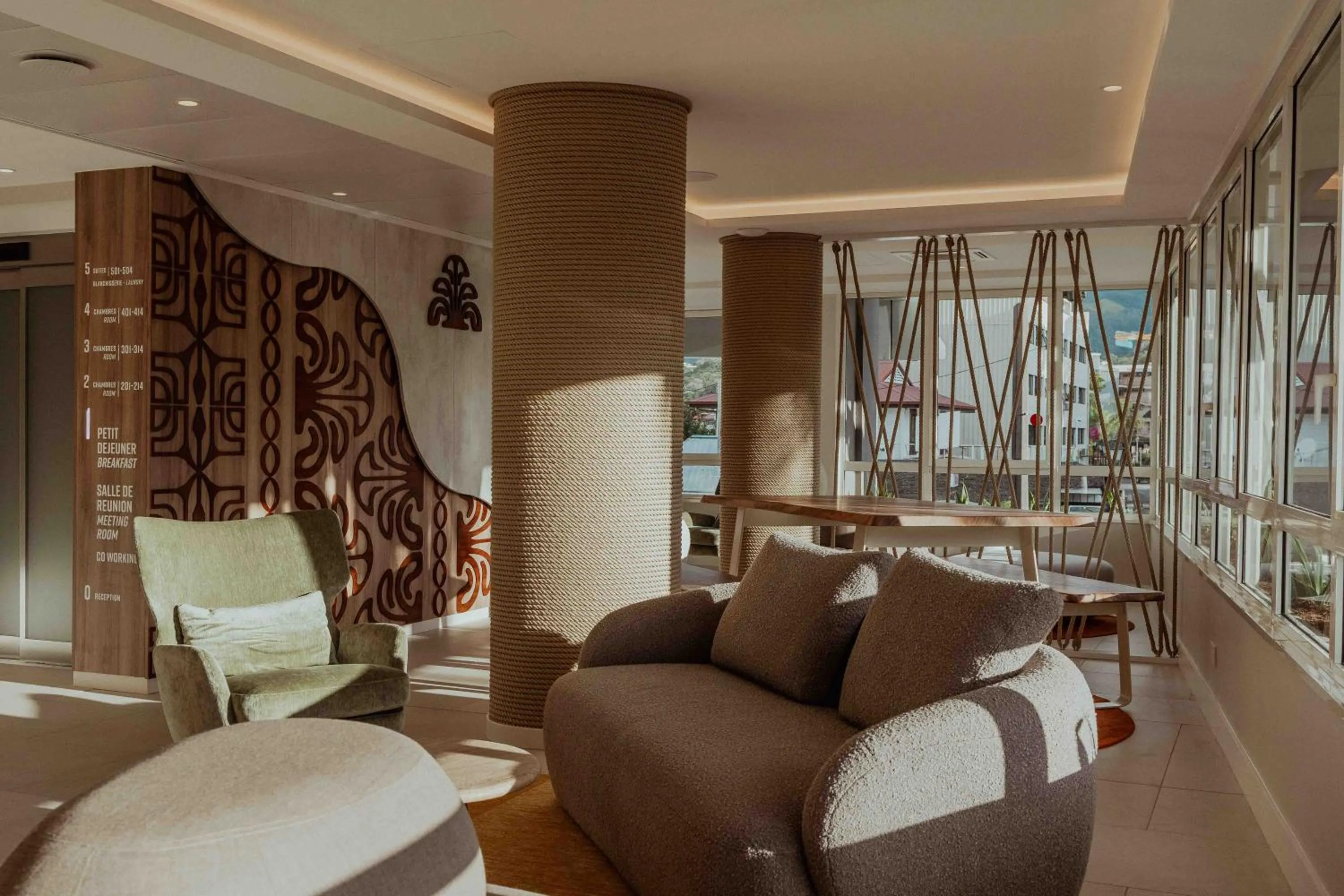 Lobby or reception in Hotel Reva TAHITI