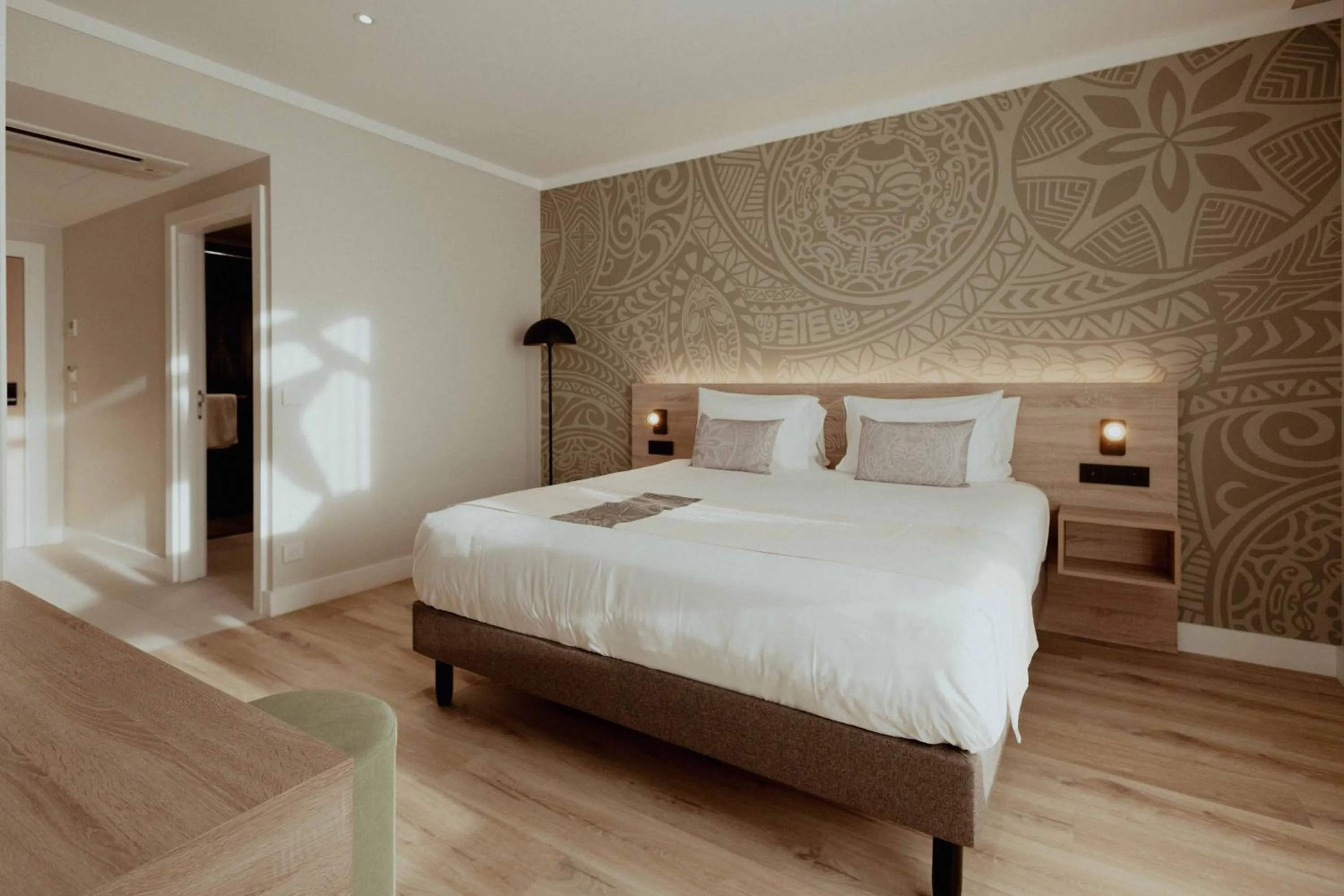 Bed in Hotel Reva TAHITI