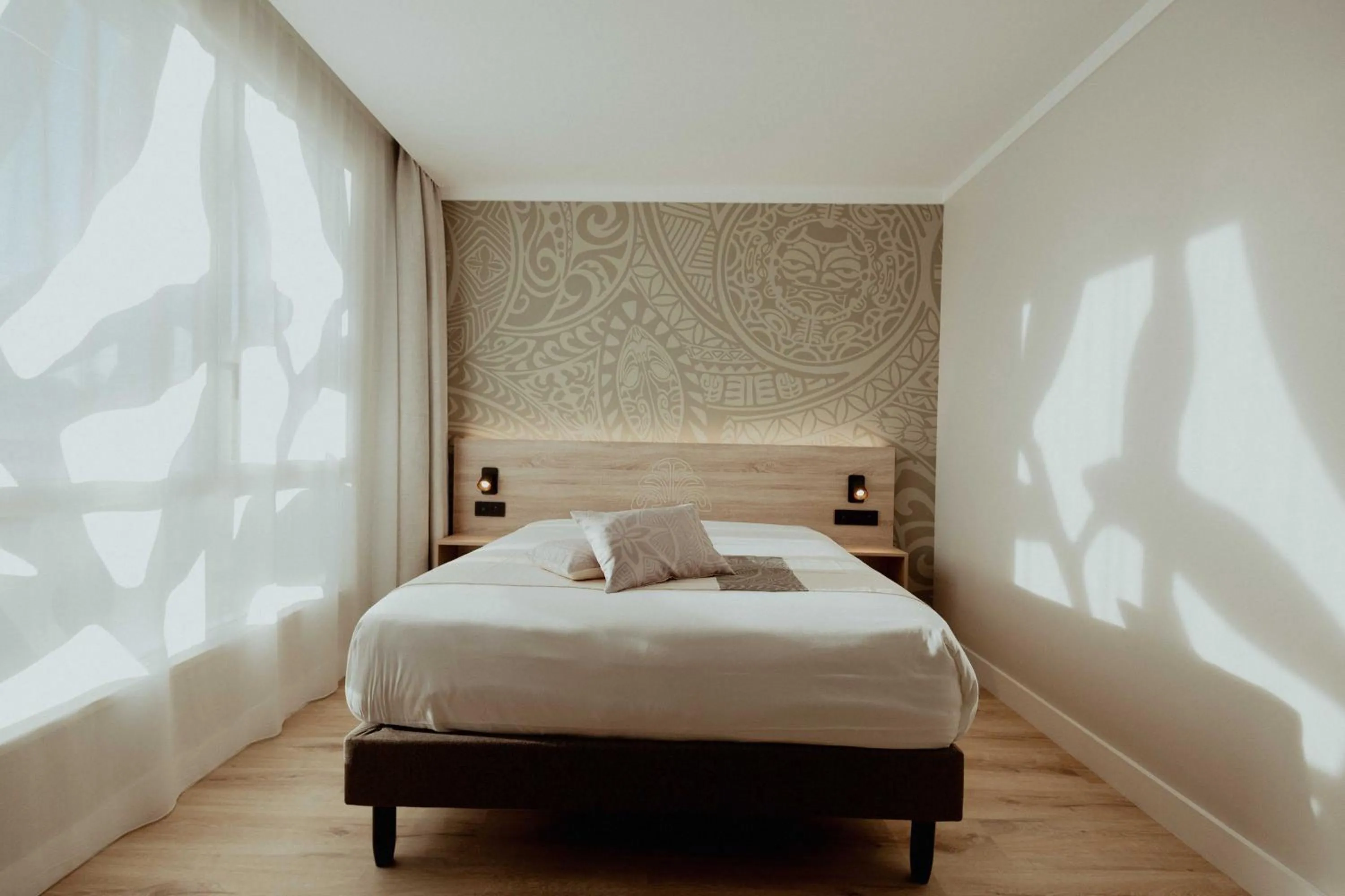 Bed in Hotel Reva TAHITI