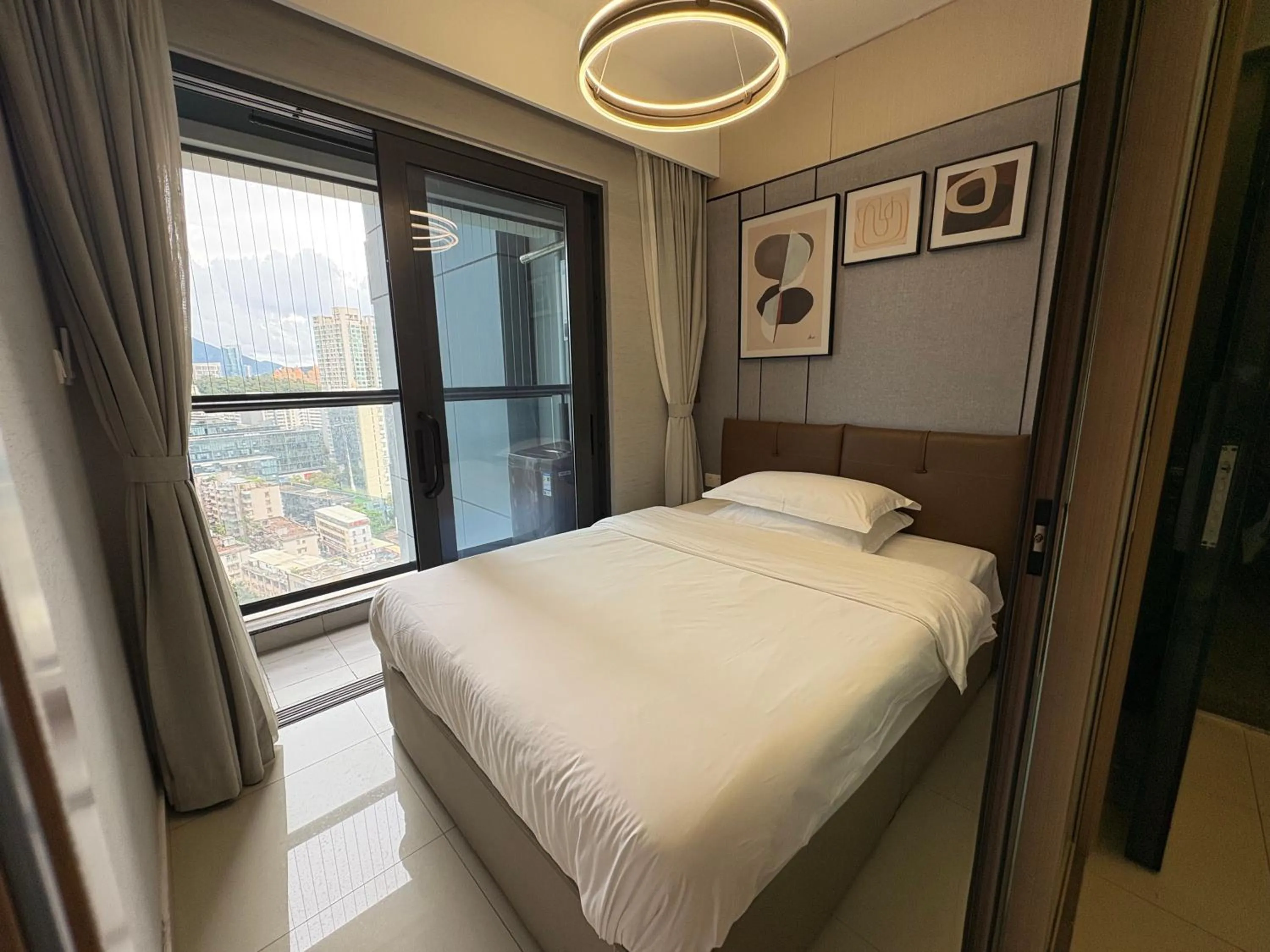 Bedroom, Bed in Kingkey Shuibei International Apartment Hotel