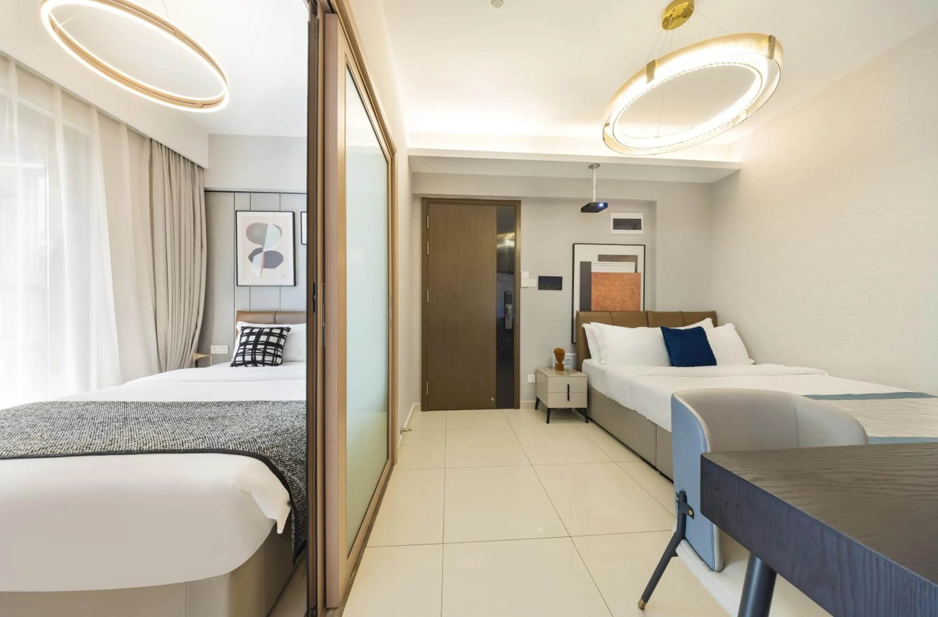 Bedroom, Bed in Kingkey Shuibei International Apartment Hotel