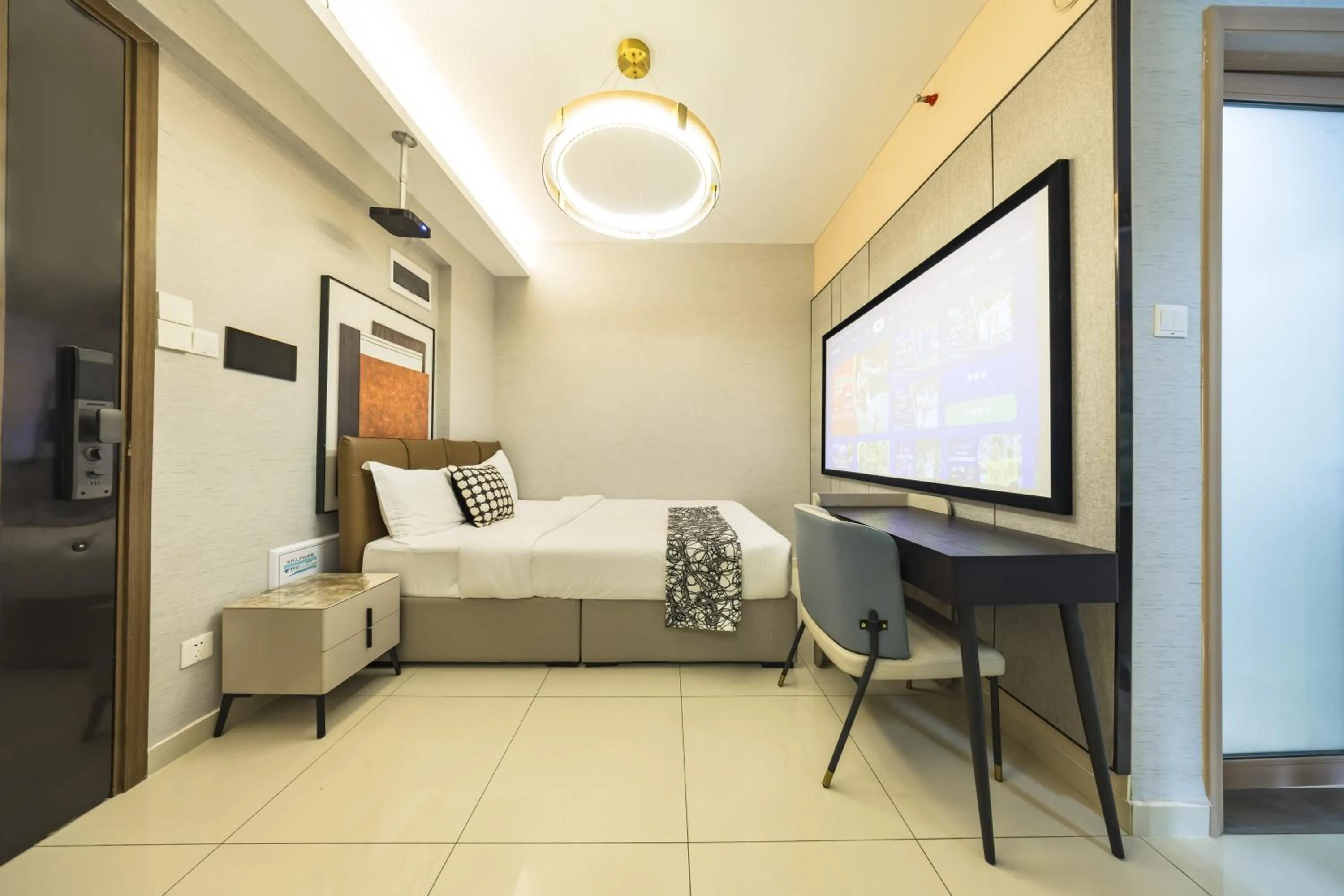 Bedroom, Bed in Kingkey Shuibei International Apartment Hotel