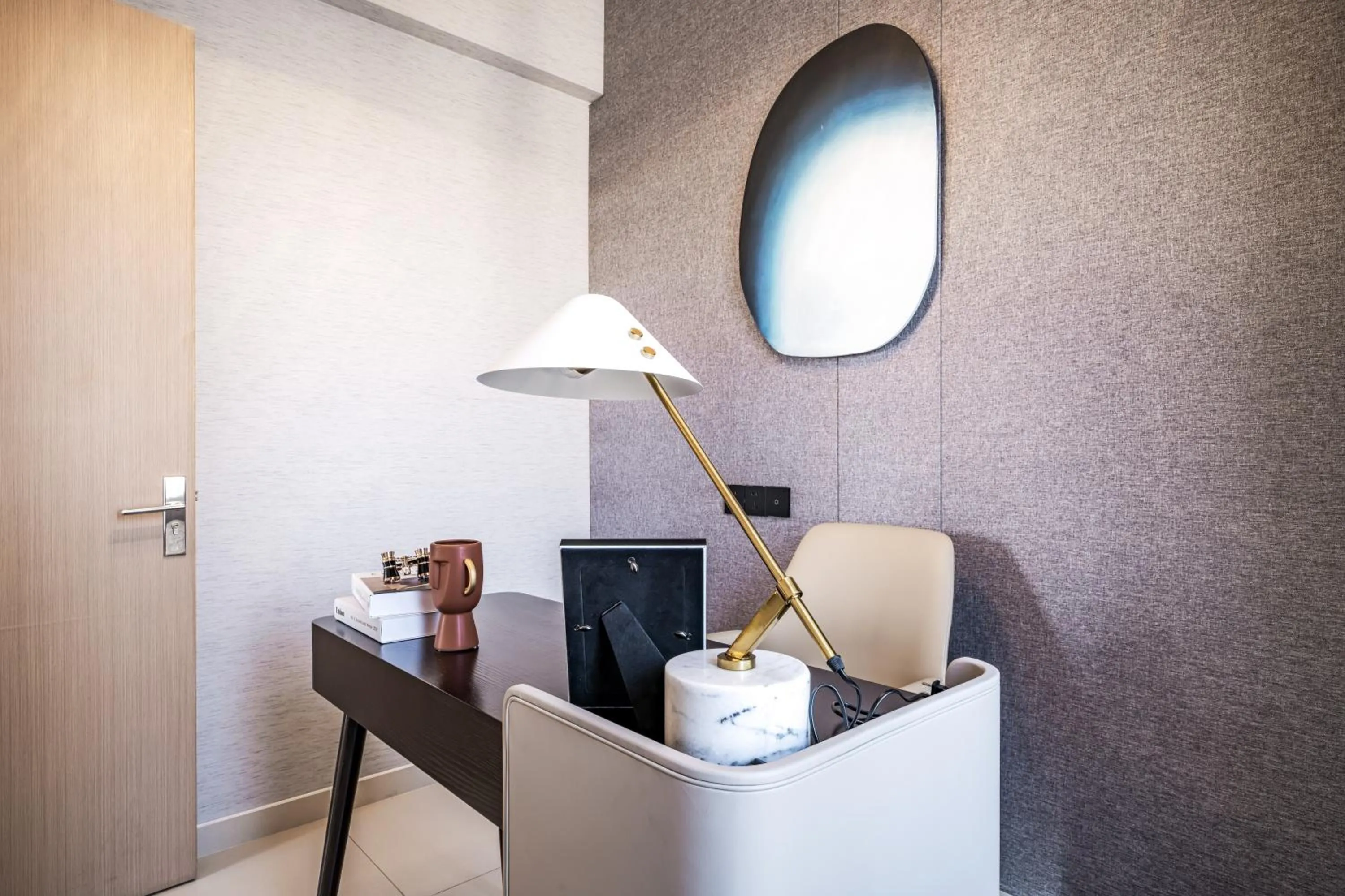 Seating area in Kingkey Shuibei International Apartment Hotel