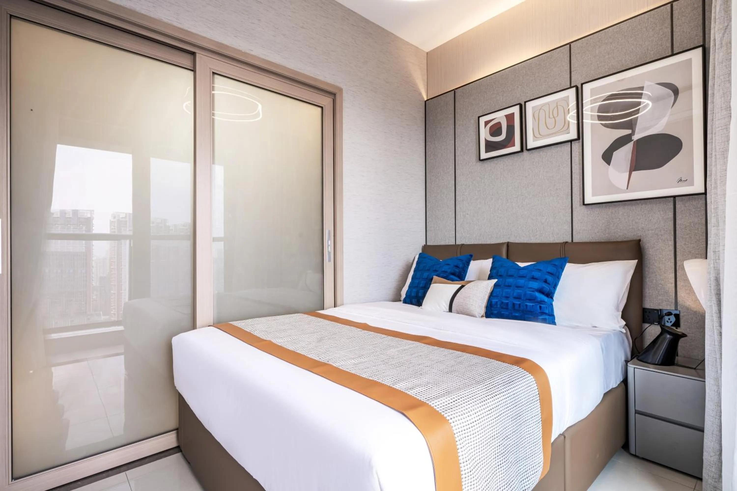 Bedroom, Bed in Kingkey Shuibei International Apartment Hotel