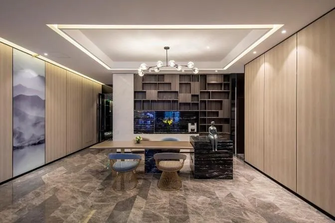 Dining area in JL Boutique Hotel shanghai Tian An 1000 Trees Jing An Temple changshou Road Store