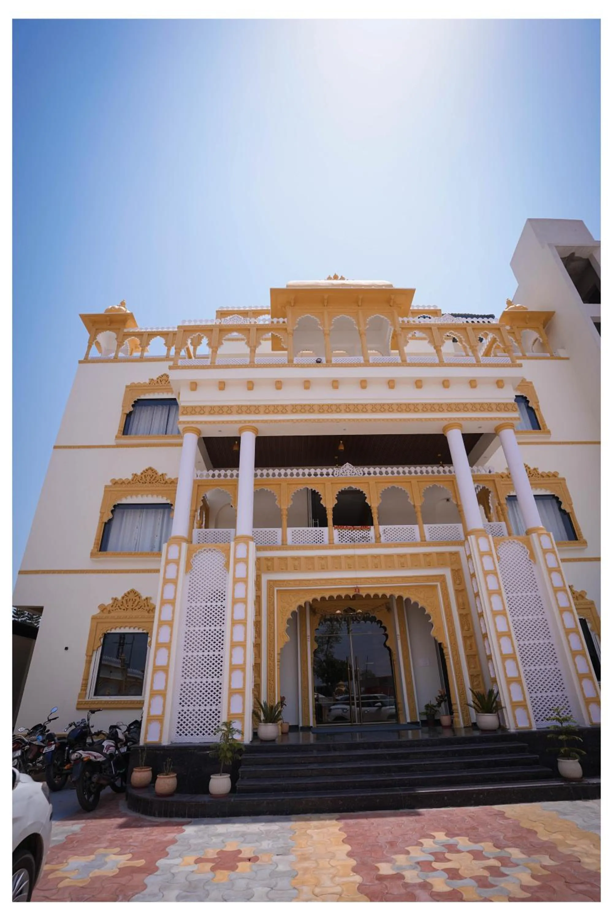 Property building in Hotel Holy Pushkar by DIV Hospitality