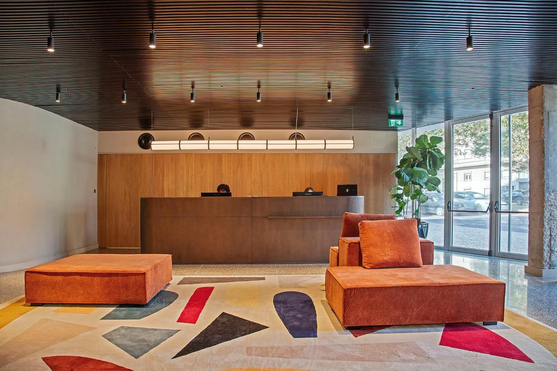 Lobby or reception in Hotel Acta Moa