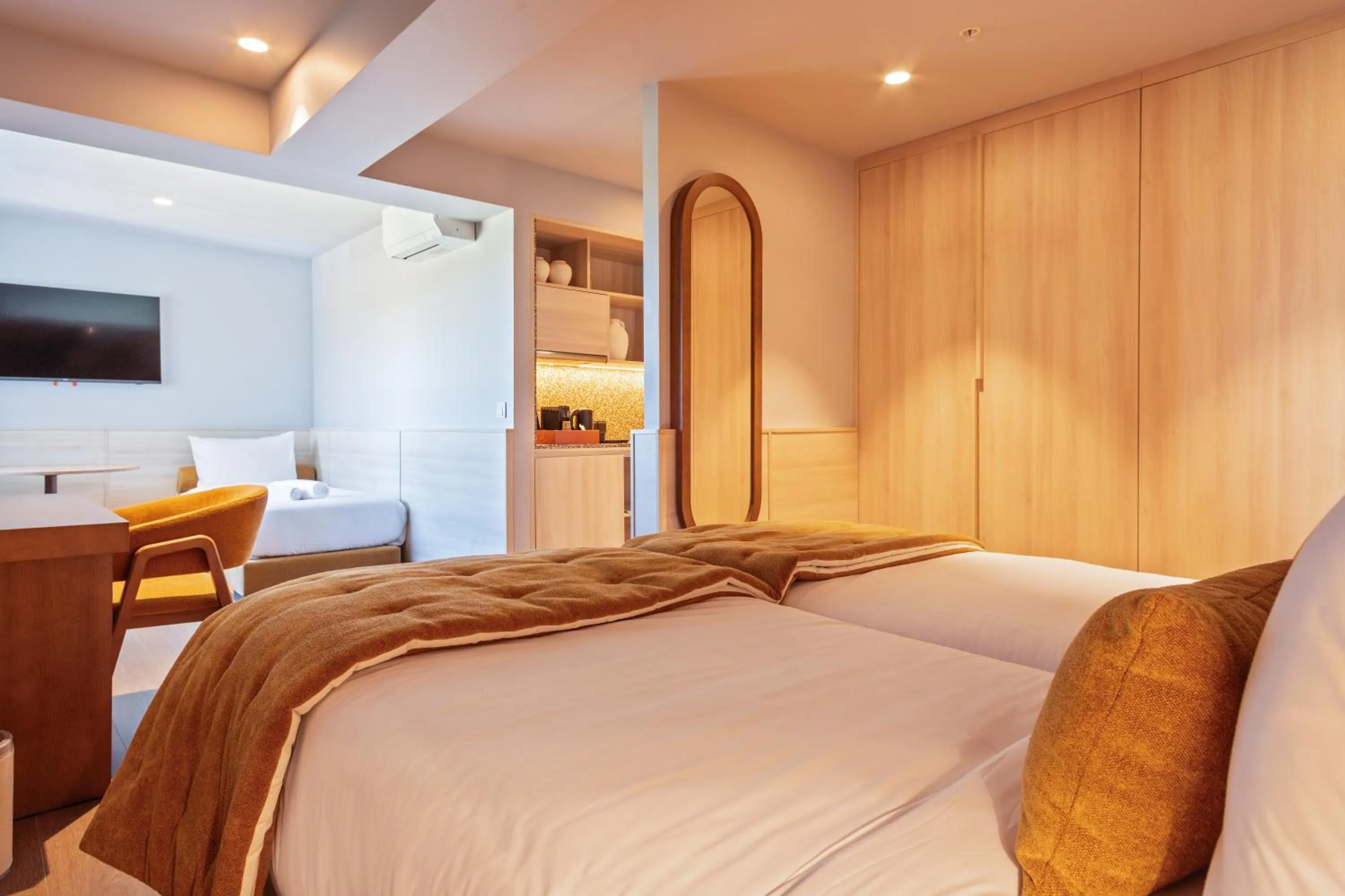 Bed in Hotel Acta Moa